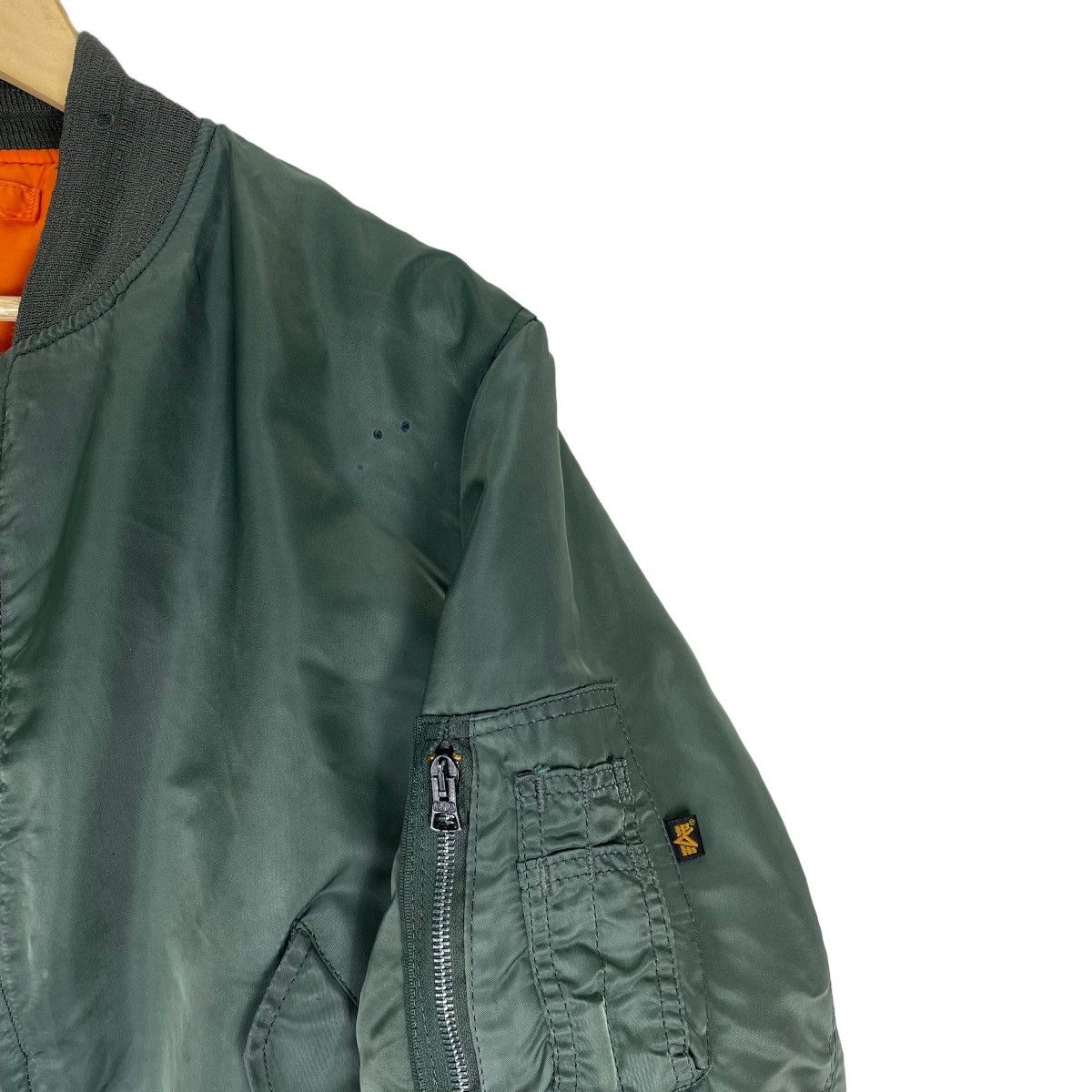 Alpha Industries ☀️ALPHA INDUSTRIES MA 1 FLYER BOMBER JACKET Size US L / EU 52-54 / 3 - 6 Thumbnail