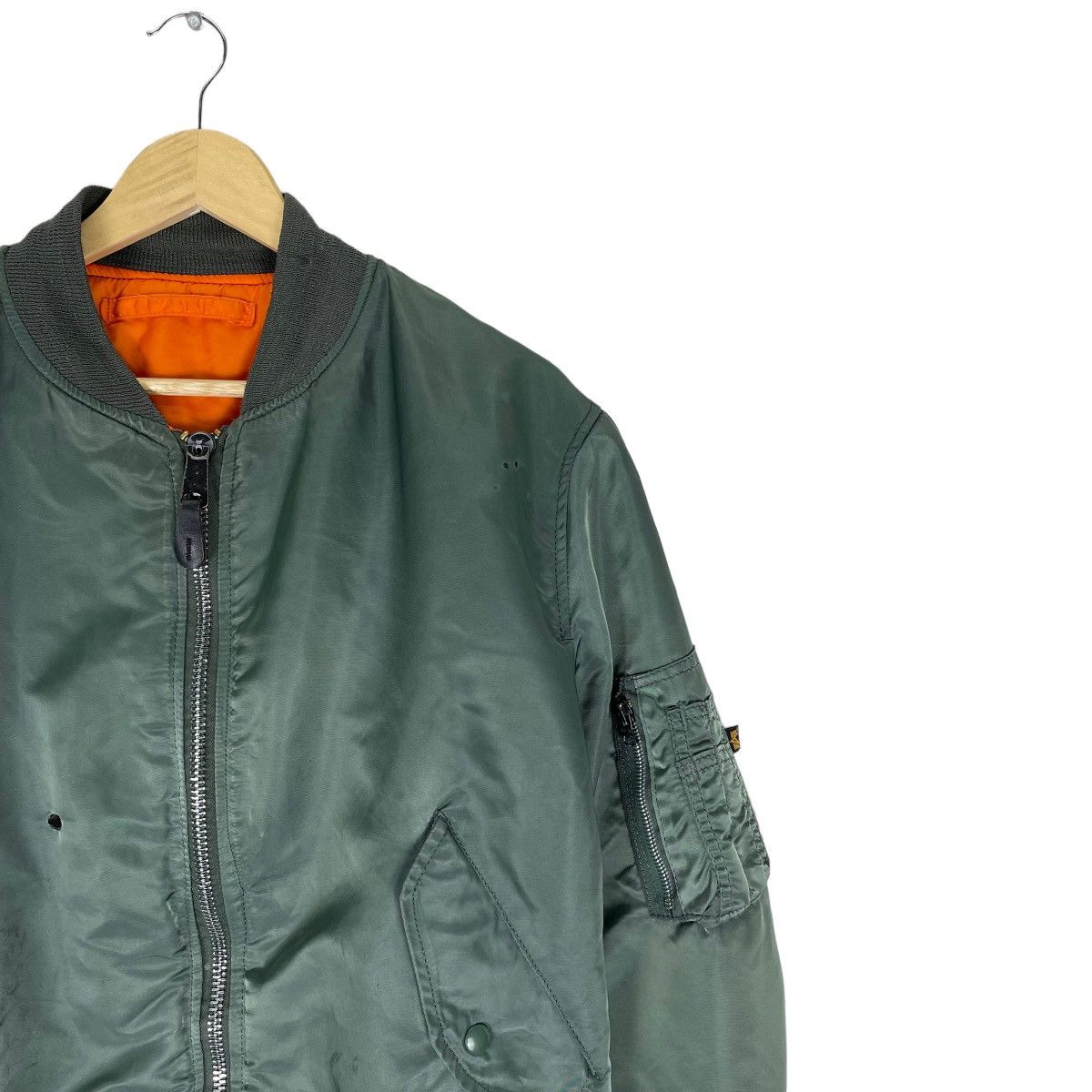 Alpha Industries ☀️ALPHA INDUSTRIES MA 1 FLYER BOMBER JACKET Size US L / EU 52-54 / 3 - 5 Thumbnail