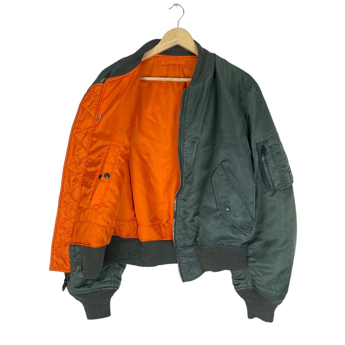 Alpha Industries ☀️ALPHA INDUSTRIES MA 1 FLYER BOMBER JACKET Size US L / EU 52-54 / 3 - 10 Thumbnail