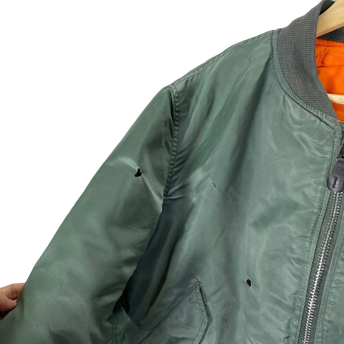 Alpha Industries ☀️ALPHA INDUSTRIES MA 1 FLYER BOMBER JACKET Size US L / EU 52-54 / 3 - 7 Thumbnail