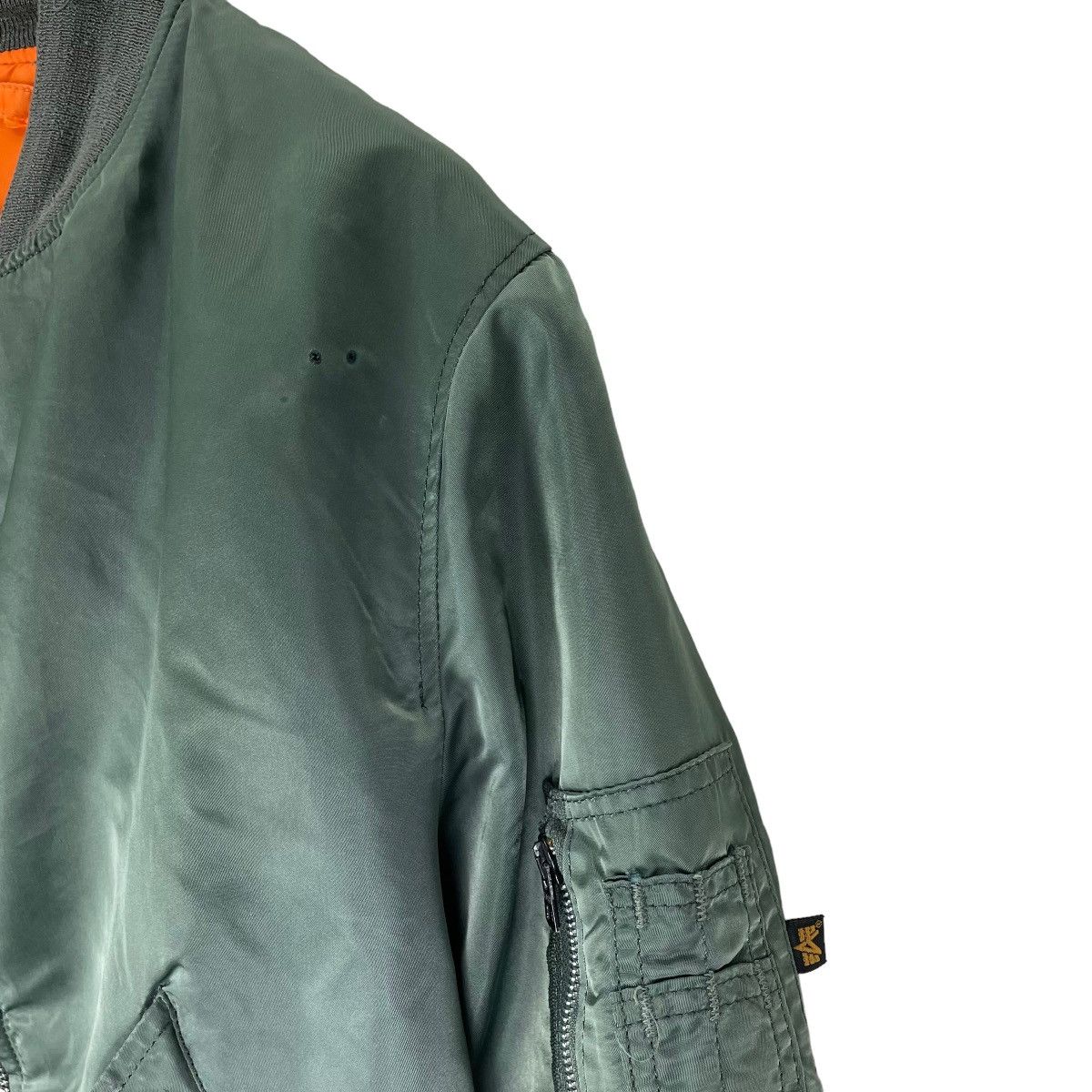 Alpha Industries ☀️ALPHA INDUSTRIES MA 1 FLYER BOMBER JACKET Size US L / EU 52-54 / 3 - 3 Thumbnail