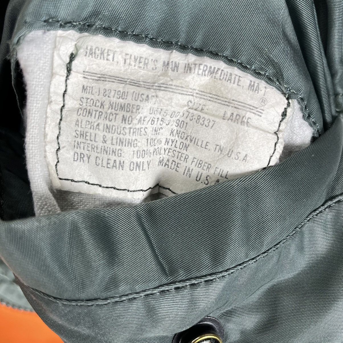 Alpha Industries ☀️ALPHA INDUSTRIES MA 1 FLYER BOMBER JACKET Size US L / EU 52-54 / 3 - 12 Thumbnail
