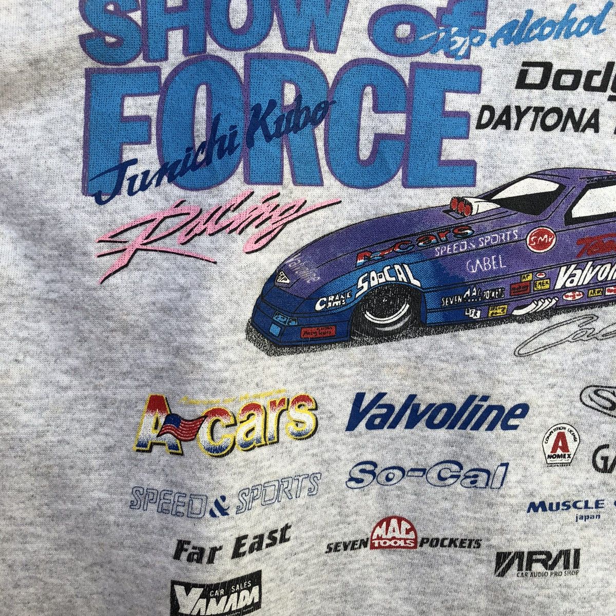 Daytona × Hanes × Vintage Vintage 1993 Drag Racing Daytona SMP Racing Brand Size US L / EU 52-54 / 3 - 5 Thumbnail