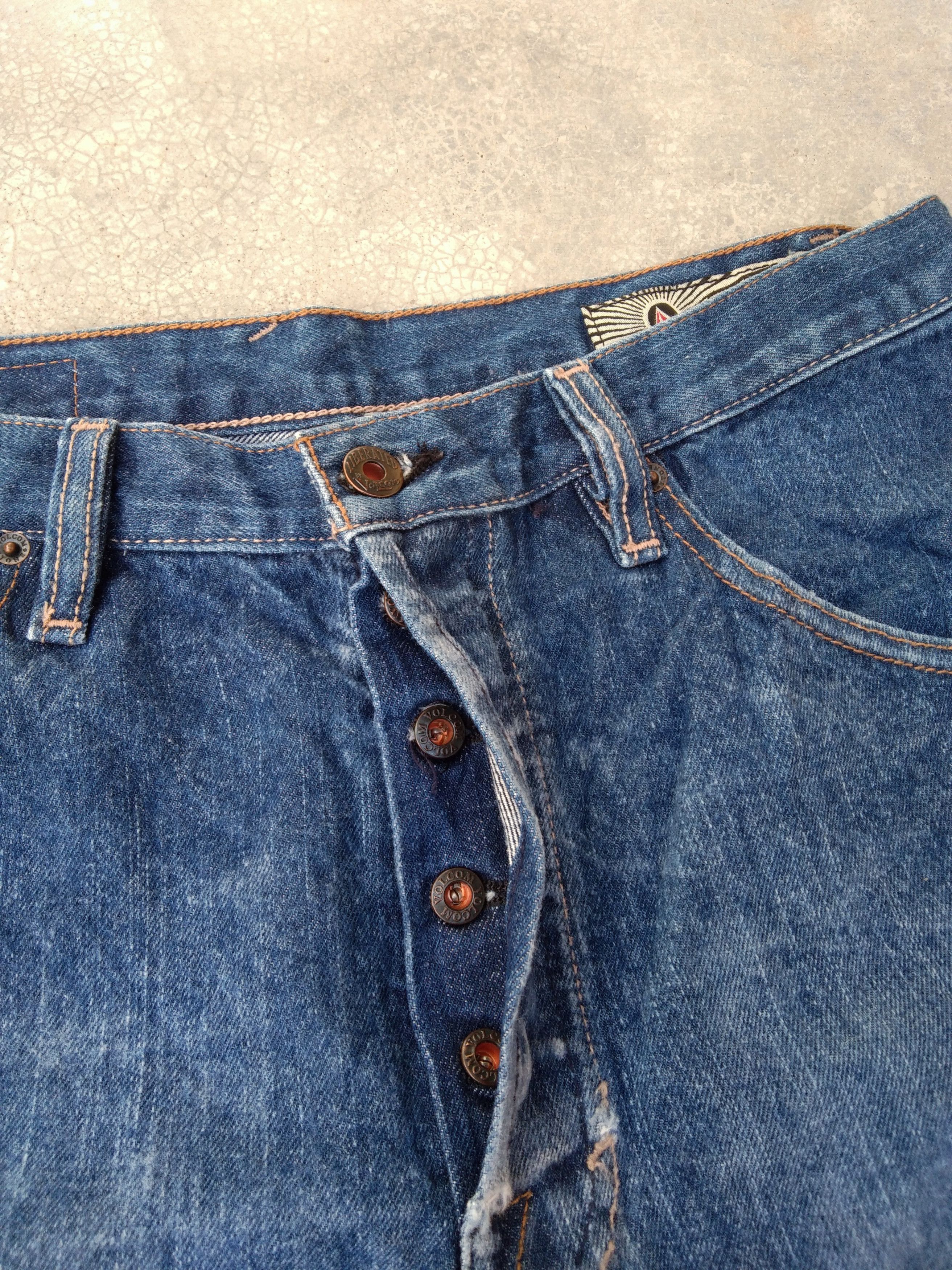 Volcom Vintage Volcom Jeans 33x32 Size US 33 - 7 Thumbnail