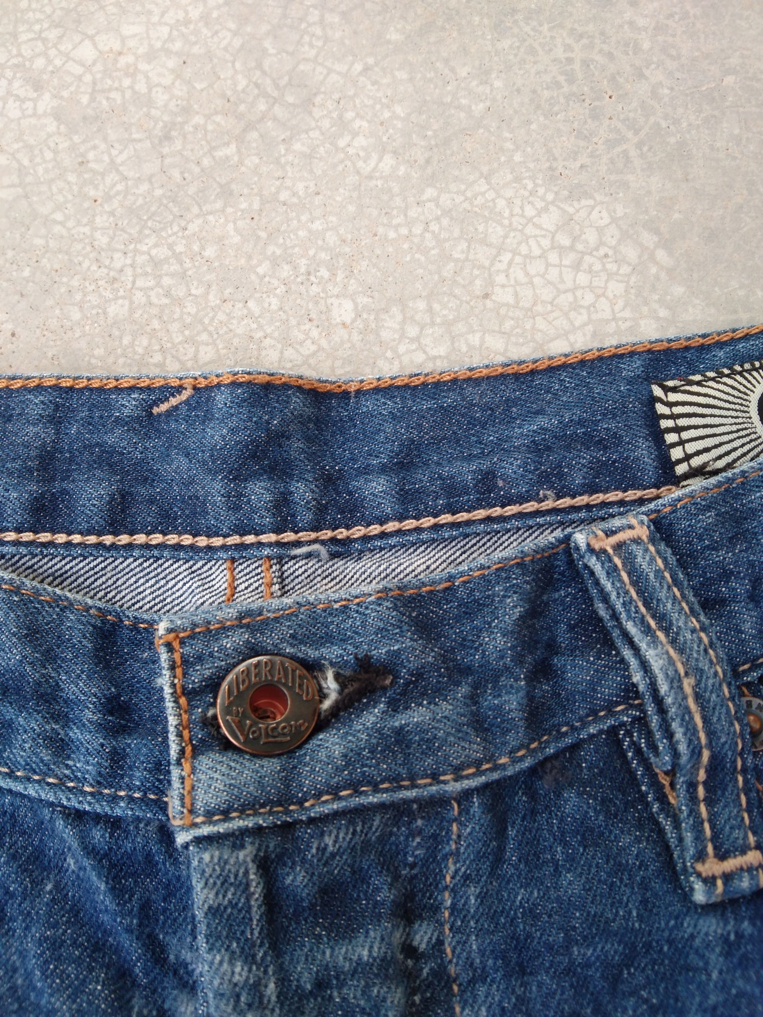 Volcom Vintage Volcom Jeans 33x32 Size US 33 - 6 Thumbnail