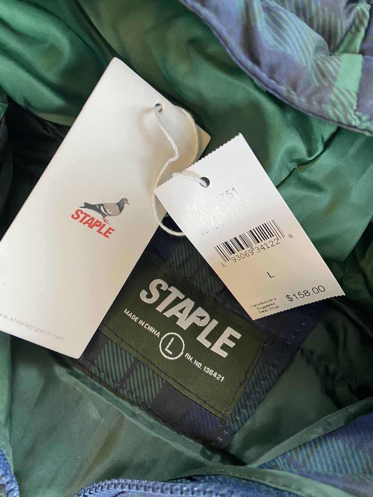 Staple Staple Halsey Puffer Size US L / EU 52-54 / 3 - 3 Thumbnail