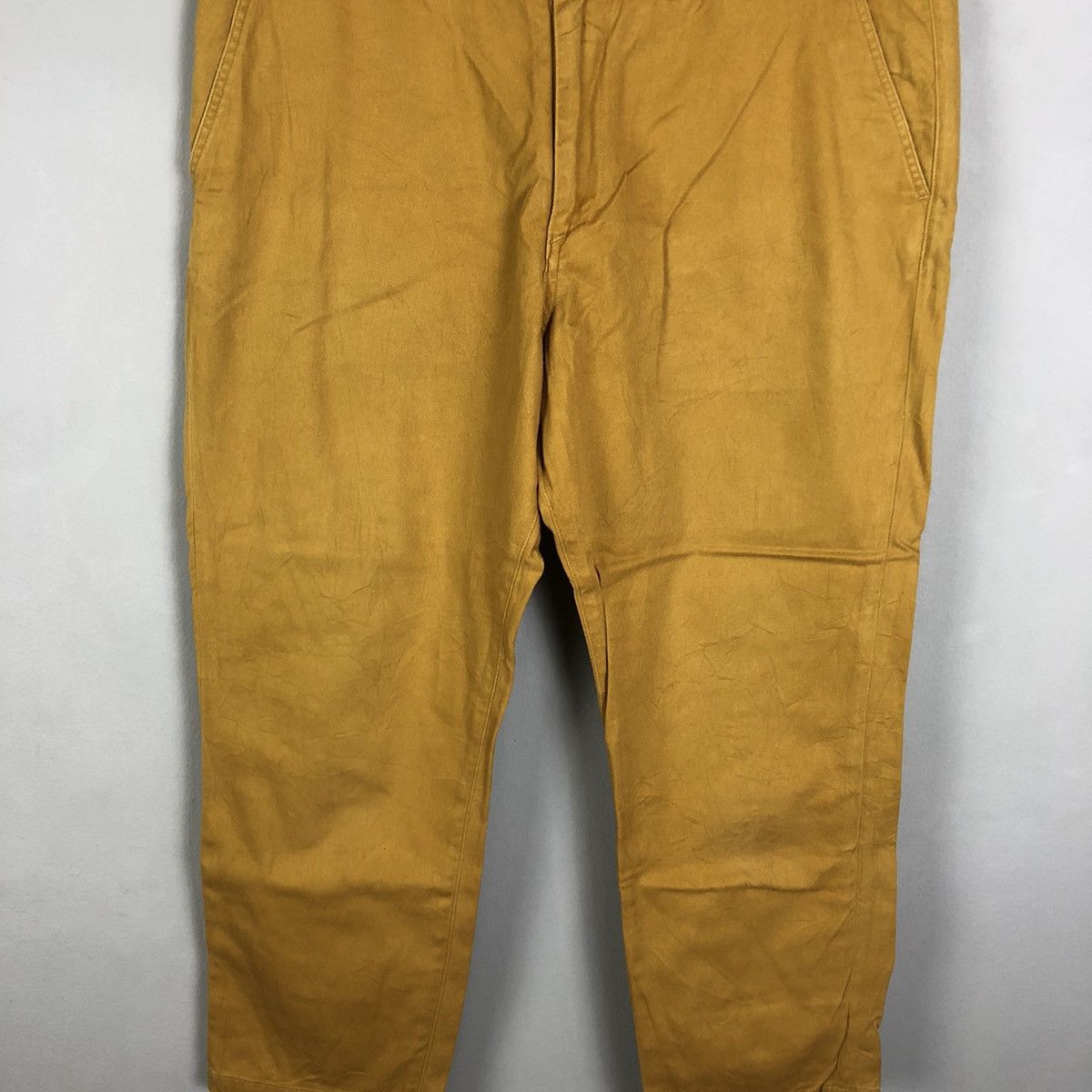 BEAUTY&YOUTH × Japanese Brand Beauty & Youth Brown cropped Straight cut Pants #c1295 Size US 34 / EU 50 - 4 Thumbnail