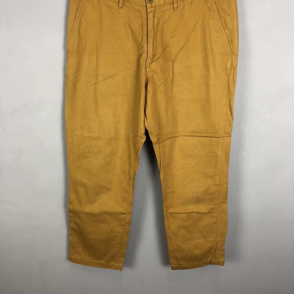 BEAUTY&YOUTH × Japanese Brand Beauty & Youth Brown cropped Straight cut Pants #c1295 Size US 34 / EU 50 - 3 Thumbnail