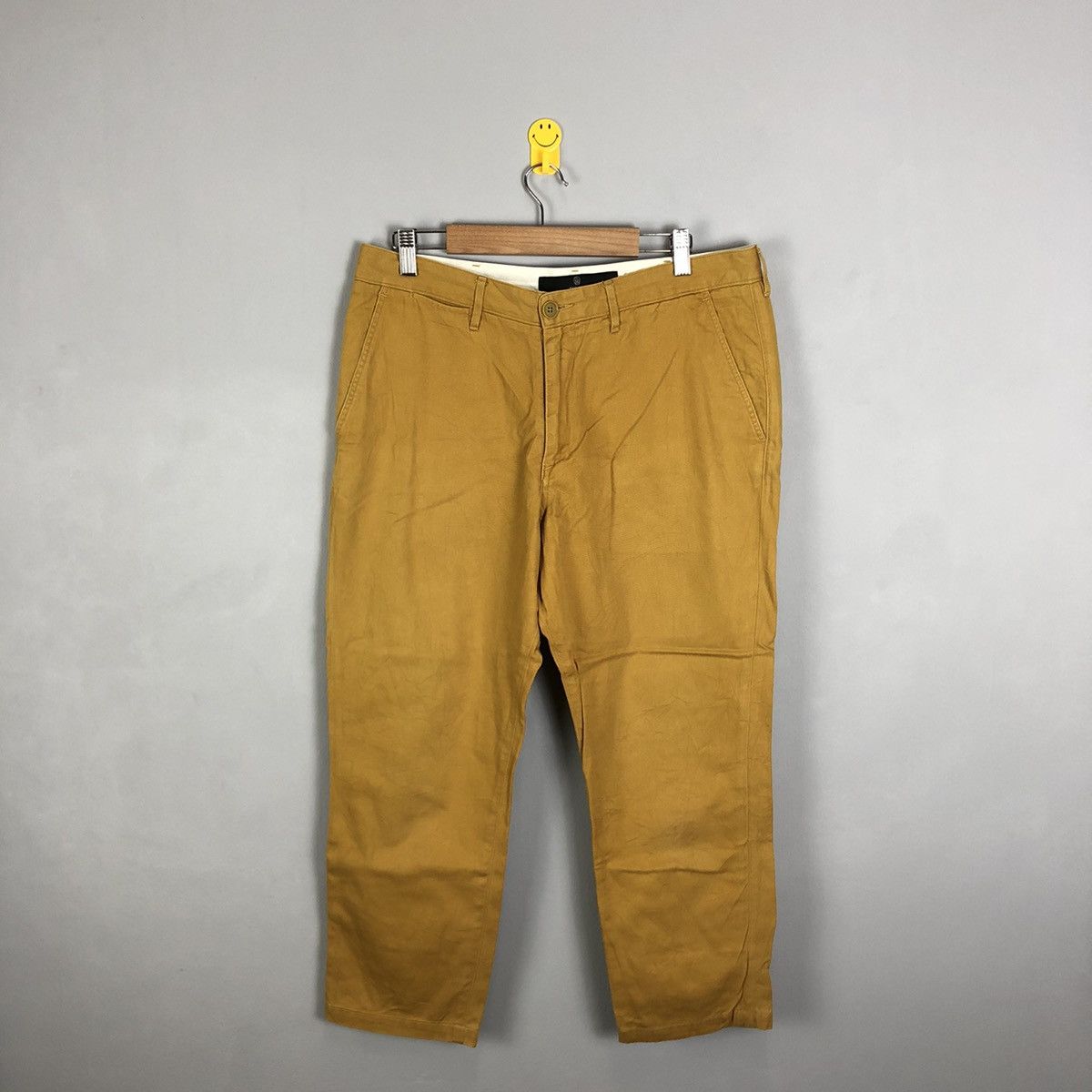 BEAUTY&YOUTH × Japanese Brand Beauty & Youth Brown cropped Straight cut Pants #c1295 Size US 34 / EU 50 - 1 Thumbnail