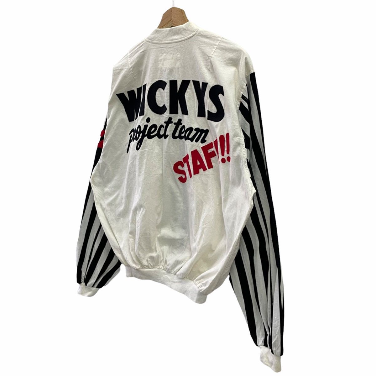 Japanese Brand 💥80s WICKY PROJECT TEAM BOXY BOMBER JACKET Size US M / EU 48-50 / 2 - 3 Thumbnail