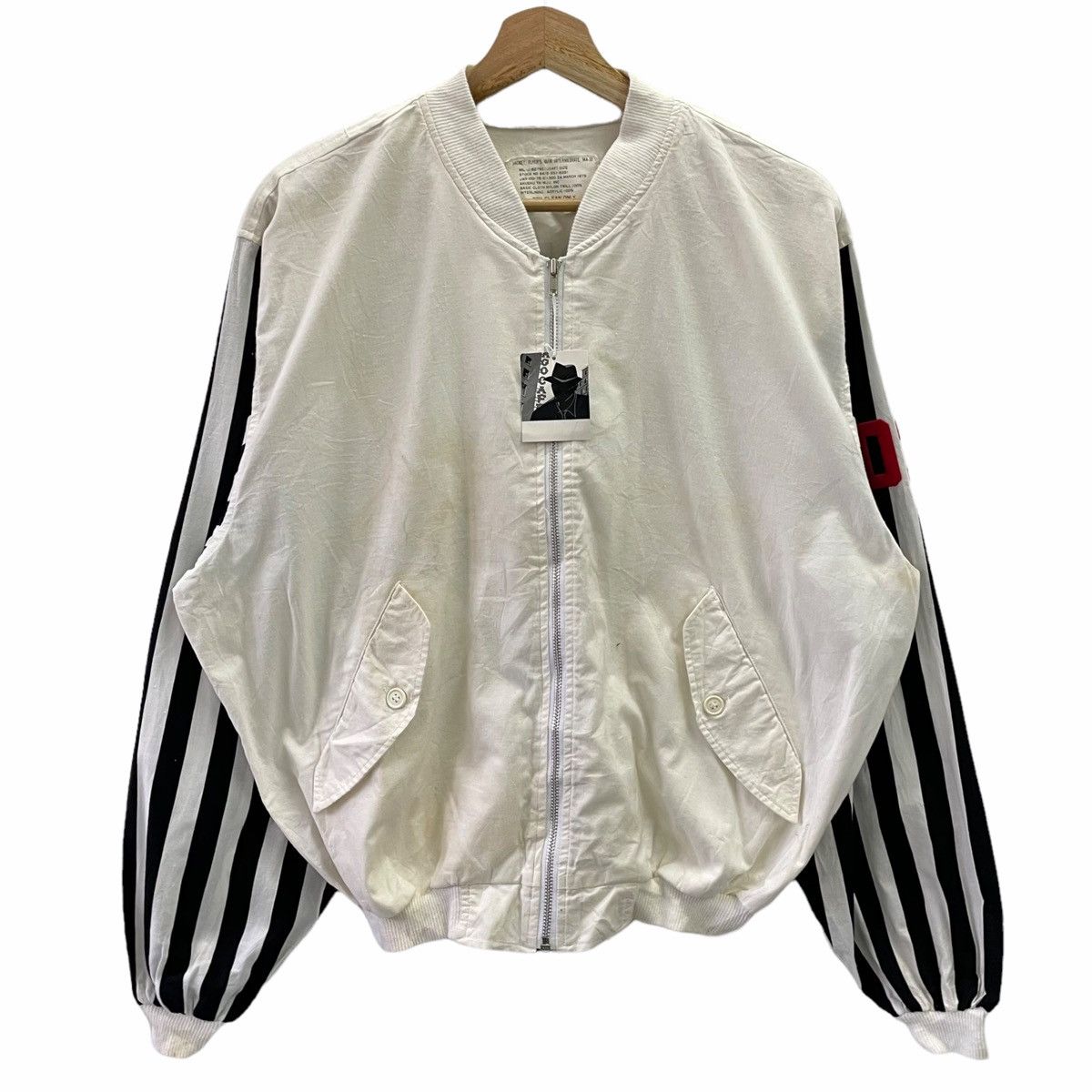 Japanese Brand 💥80s WICKY PROJECT TEAM BOXY BOMBER JACKET Size US M / EU 48-50 / 2 - 5 Thumbnail
