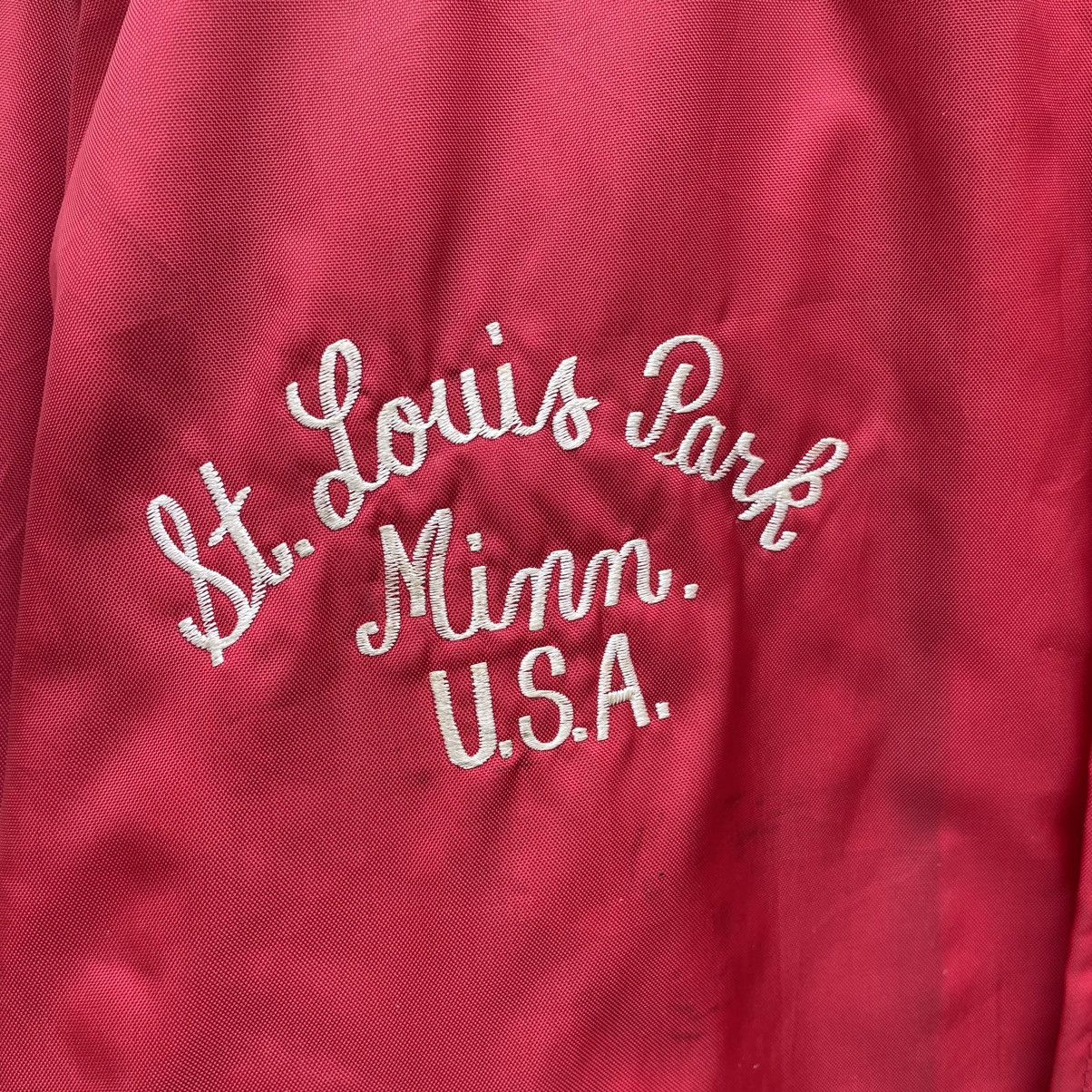 Sports Specialties × Vintage 💥VTG 70s ST LOUIS PARK WEST WIND USA VARSITY JACKET Size US L / EU 52-54 / 3 - 12 Thumbnail