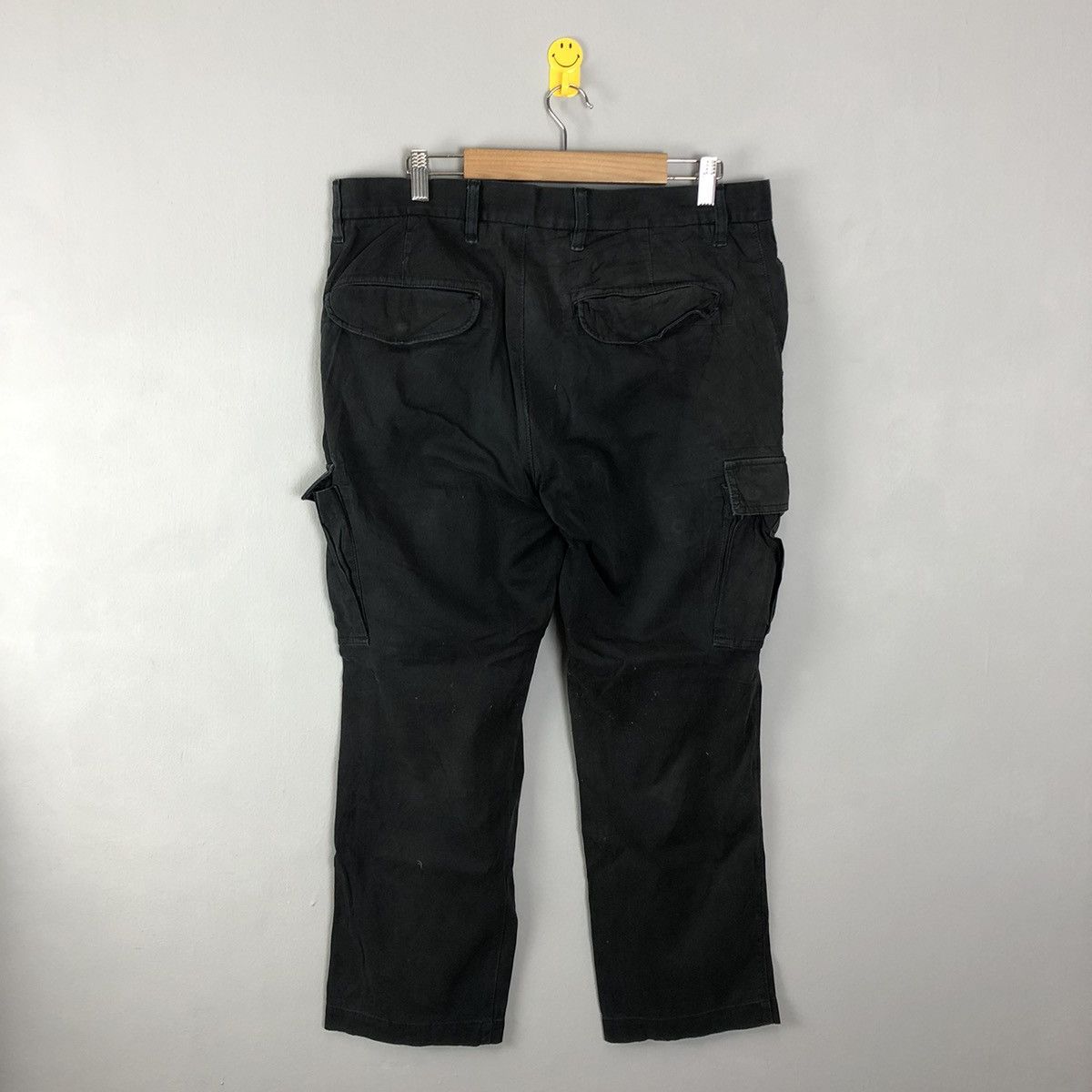 Japanese Brand Uniqlo Black Multipocket Tactical Cargo Pants #c1285 Size US 34 / EU 50 - 8 Thumbnail