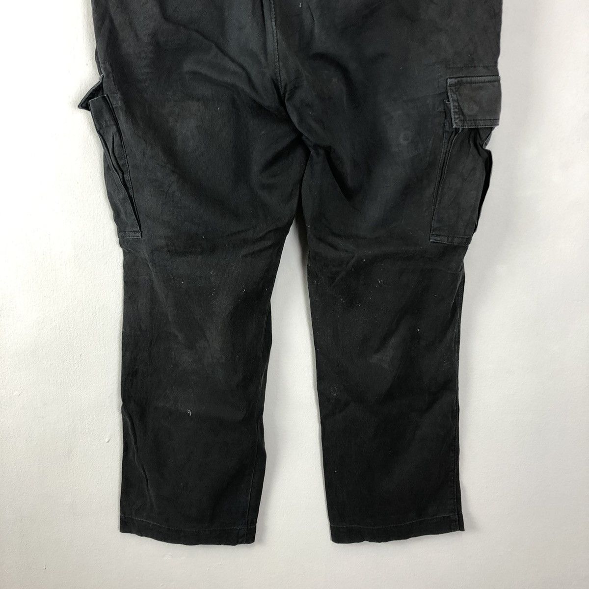 Japanese Brand Uniqlo Black Multipocket Tactical Cargo Pants #c1285 Size US 34 / EU 50 - 10 Thumbnail