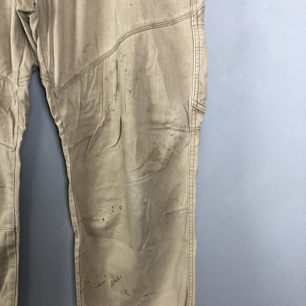Japanese Brand Gladiator Brown Multipocket Tactical Cargo Pants #c1284 Size US 37 - 7 Thumbnail