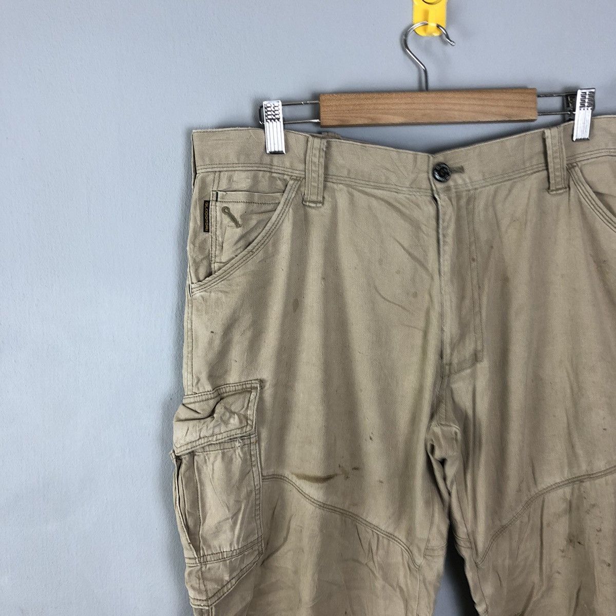 Japanese Brand Gladiator Brown Multipocket Tactical Cargo Pants #c1284 Size US 37 - 5 Thumbnail