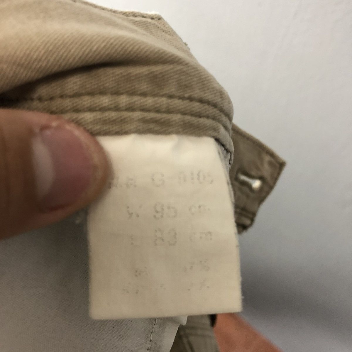 Japanese Brand Gladiator Brown Multipocket Tactical Cargo Pants #c1284 Size US 37 - 16 Thumbnail