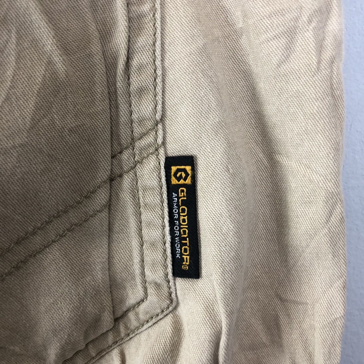 Japanese Brand Gladiator Brown Multipocket Tactical Cargo Pants #c1284 Size US 37 - 15 Thumbnail