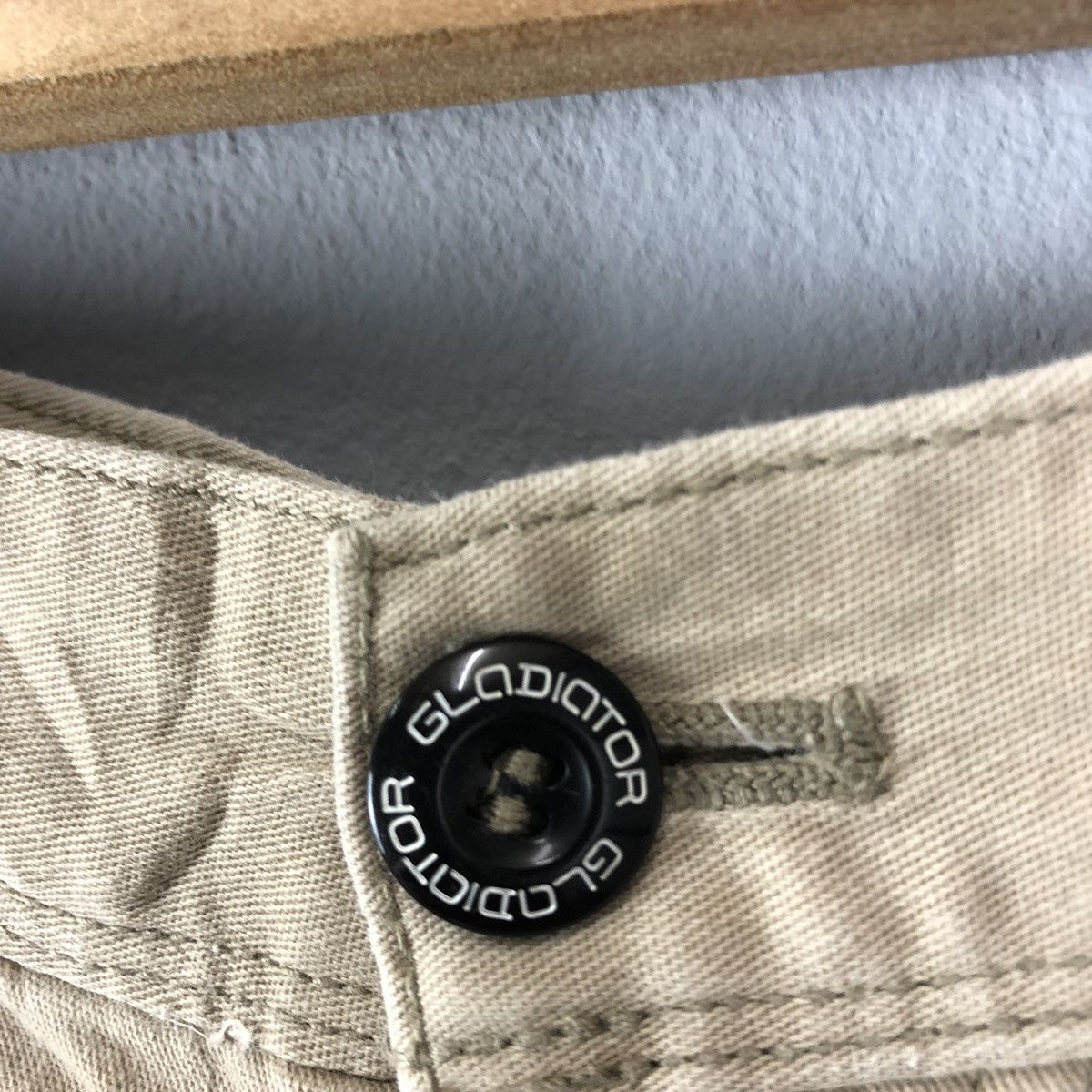 Japanese Brand Gladiator Brown Multipocket Tactical Cargo Pants #c1284 Size US 37 - 9 Thumbnail