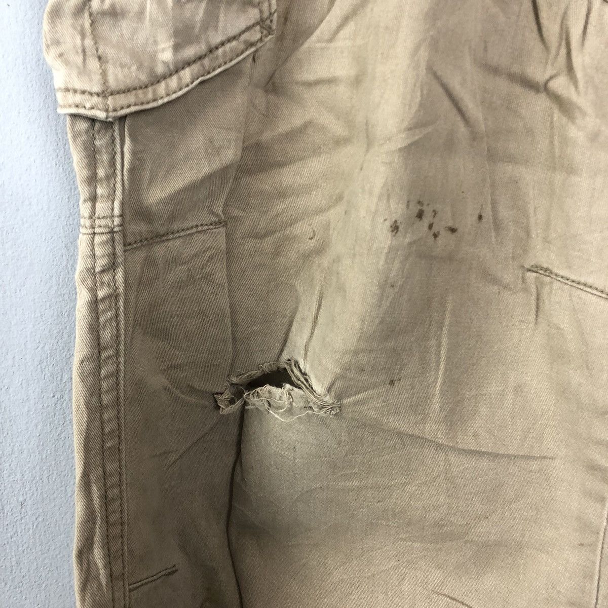 Japanese Brand Gladiator Brown Multipocket Tactical Cargo Pants #c1284 Size US 37 - 6 Thumbnail