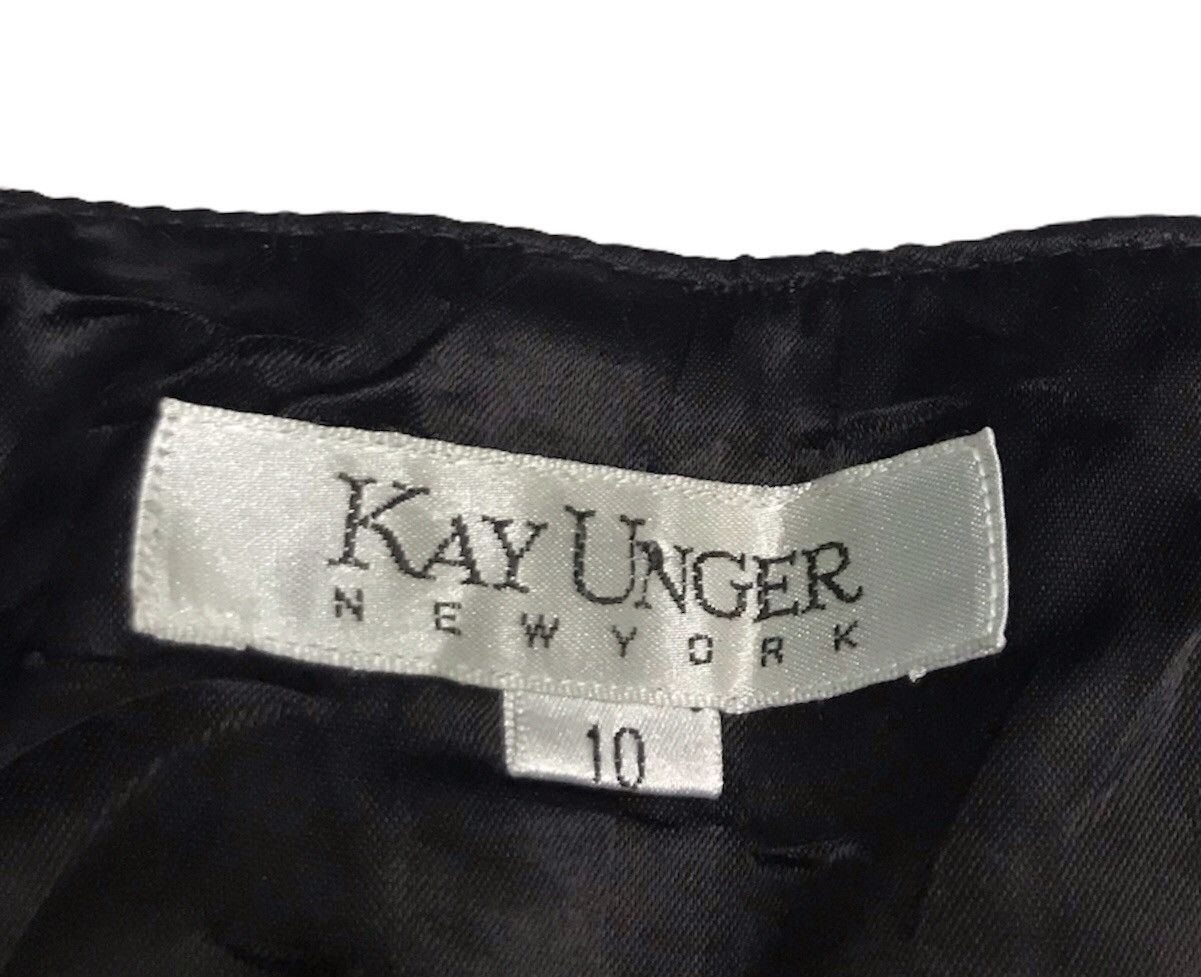 Vintage Kay Unger snake print leather pants s30 Size US 30 / EU 46 - 2 Thumbnail