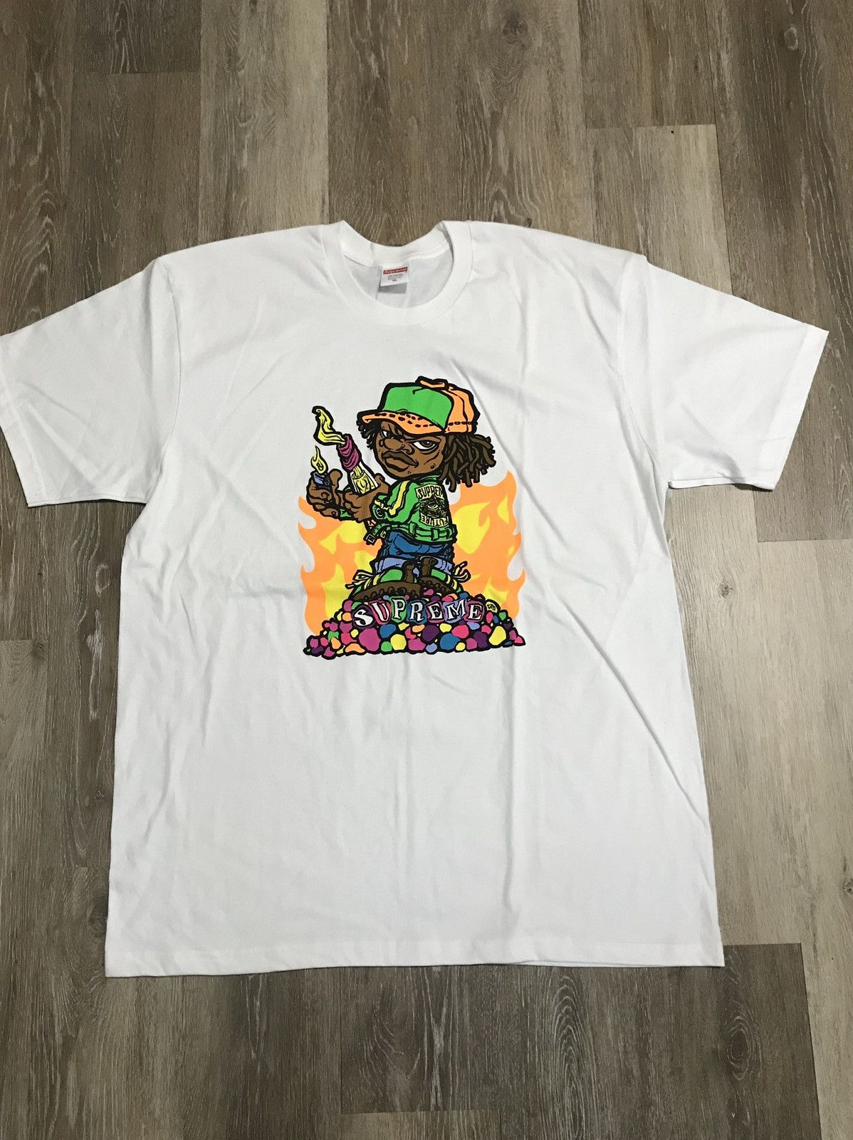 Supreme Supreme Molotov Kid T-Shirt Size US XL / EU 56 / 4 - 1 Thumbnail