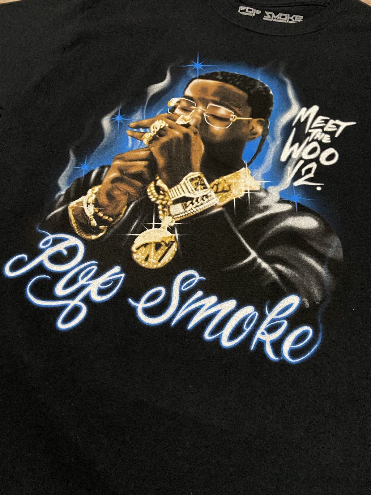Rap Tees Pop Smoke Meet The Woo T-Shirt Size US L / EU 52-54 / 3 - 2 Thumbnail