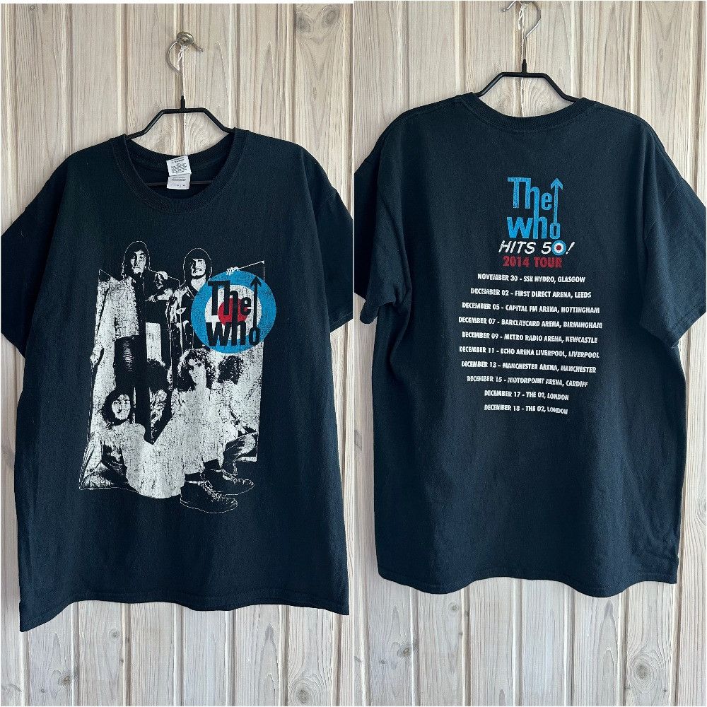 Band Tees 2014 The Who tour tee rock band t shirt tee heavy cotton Size US L / EU 52-54 / 3 - 1 Thumbnail