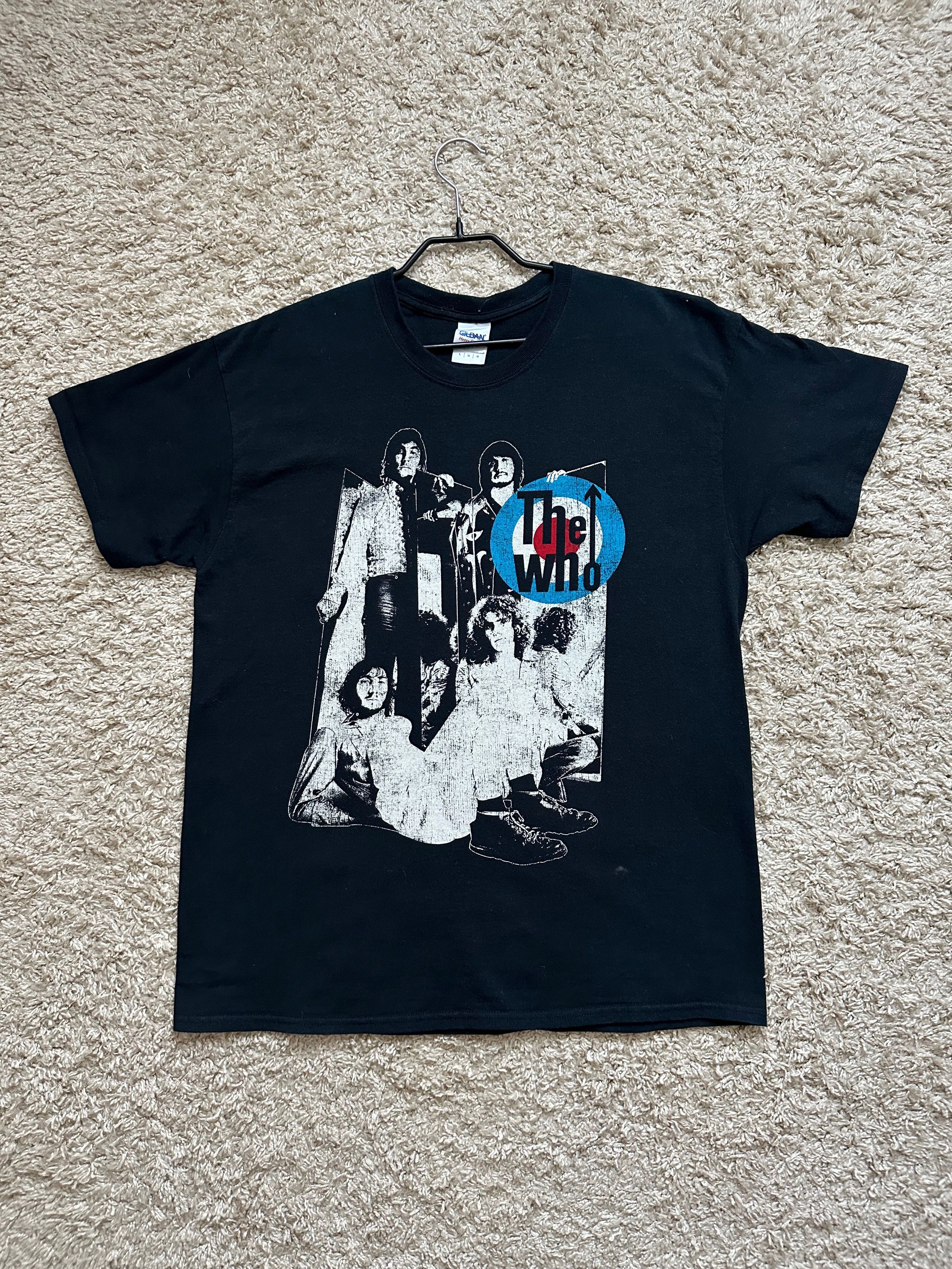 Band Tees 2014 The Who tour tee rock band t shirt tee heavy cotton Size US L / EU 52-54 / 3 - 9 Thumbnail