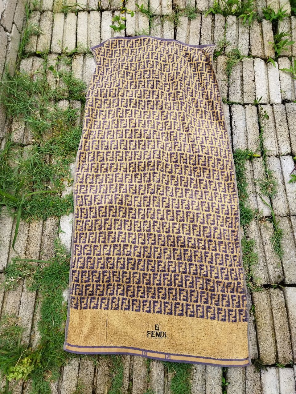 Fendi Vintage Fendi Zucca Monogram Towel Size ONE SIZE - 4 Thumbnail