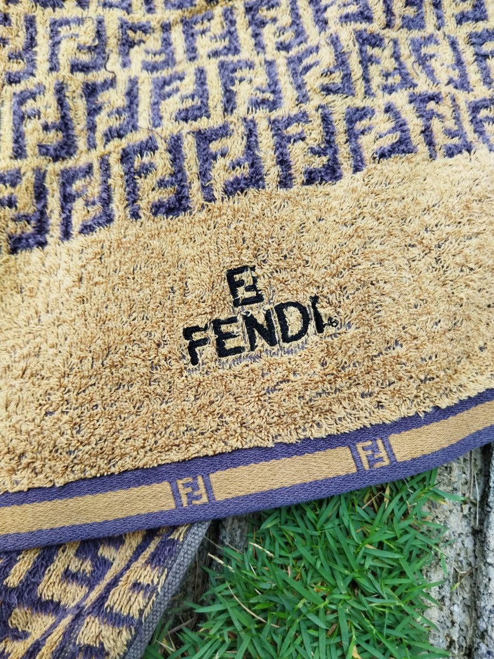 Fendi Vintage Fendi Zucca Monogram Towel Size ONE SIZE - 2 Thumbnail