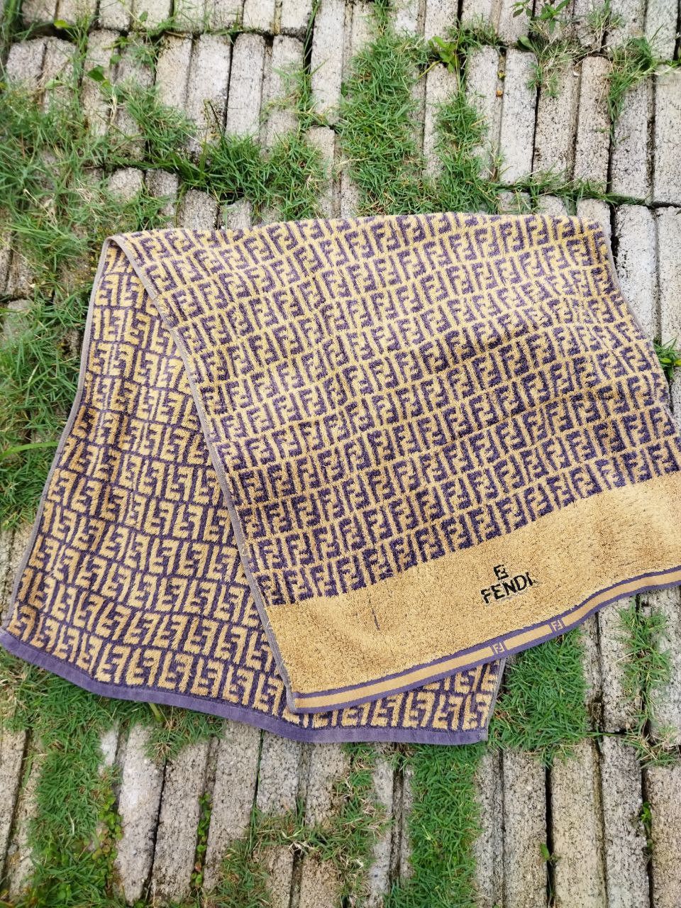 Fendi Vintage Fendi Zucca Monogram Towel Size ONE SIZE - 1 Thumbnail