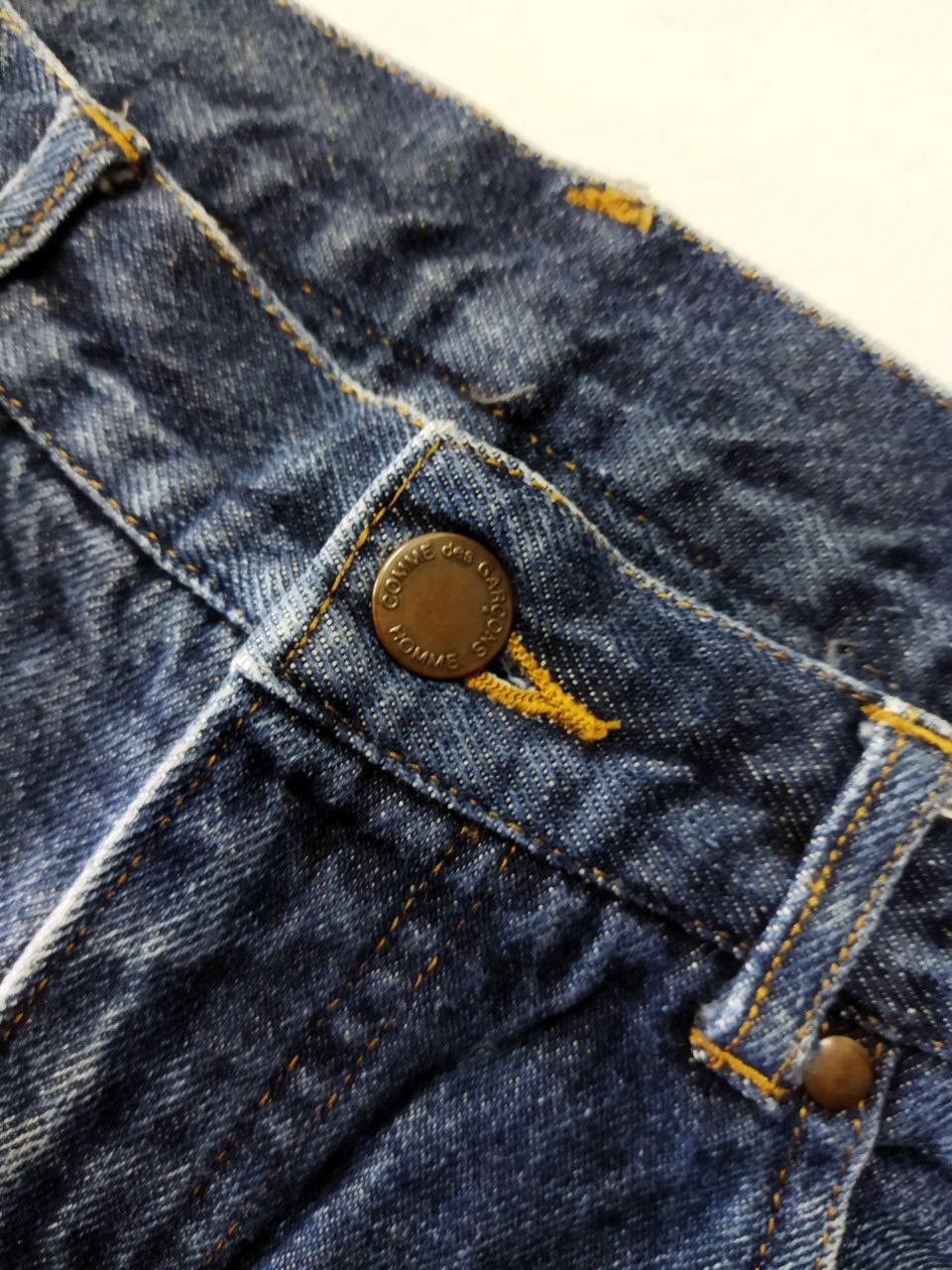 Comme des Garcons Homme Vintage Comme Des Garcons Homme Blue Denim Jeans - Size M Size US 30 / EU 46 - 6 Thumbnail