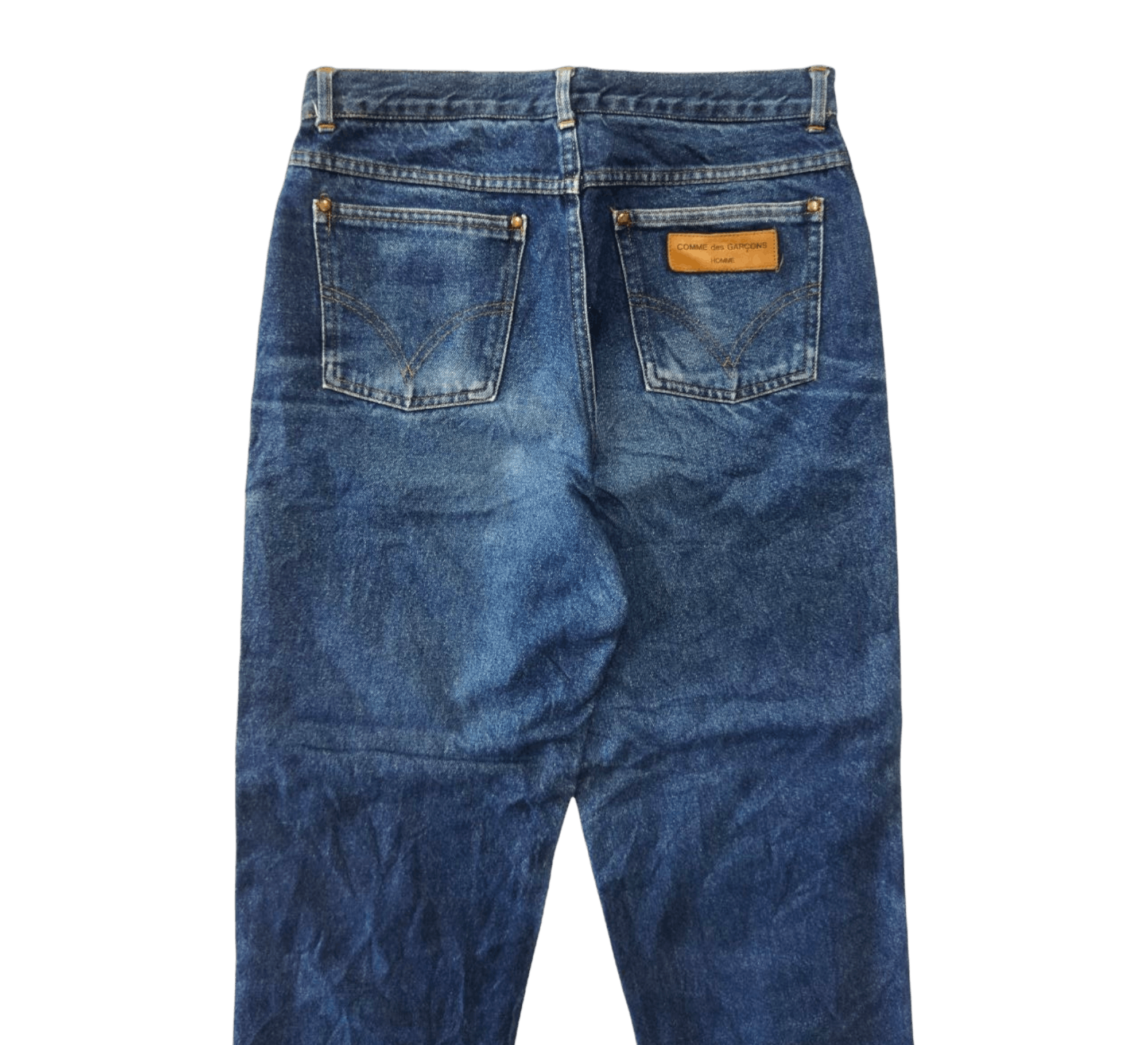 Comme des Garcons Homme Vintage Comme Des Garcons Homme Blue Denim Jeans - Size M Size US 30 / EU 46 - 2 Thumbnail