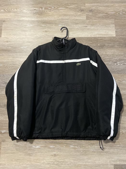 Supreme lacoste puffer online jacket