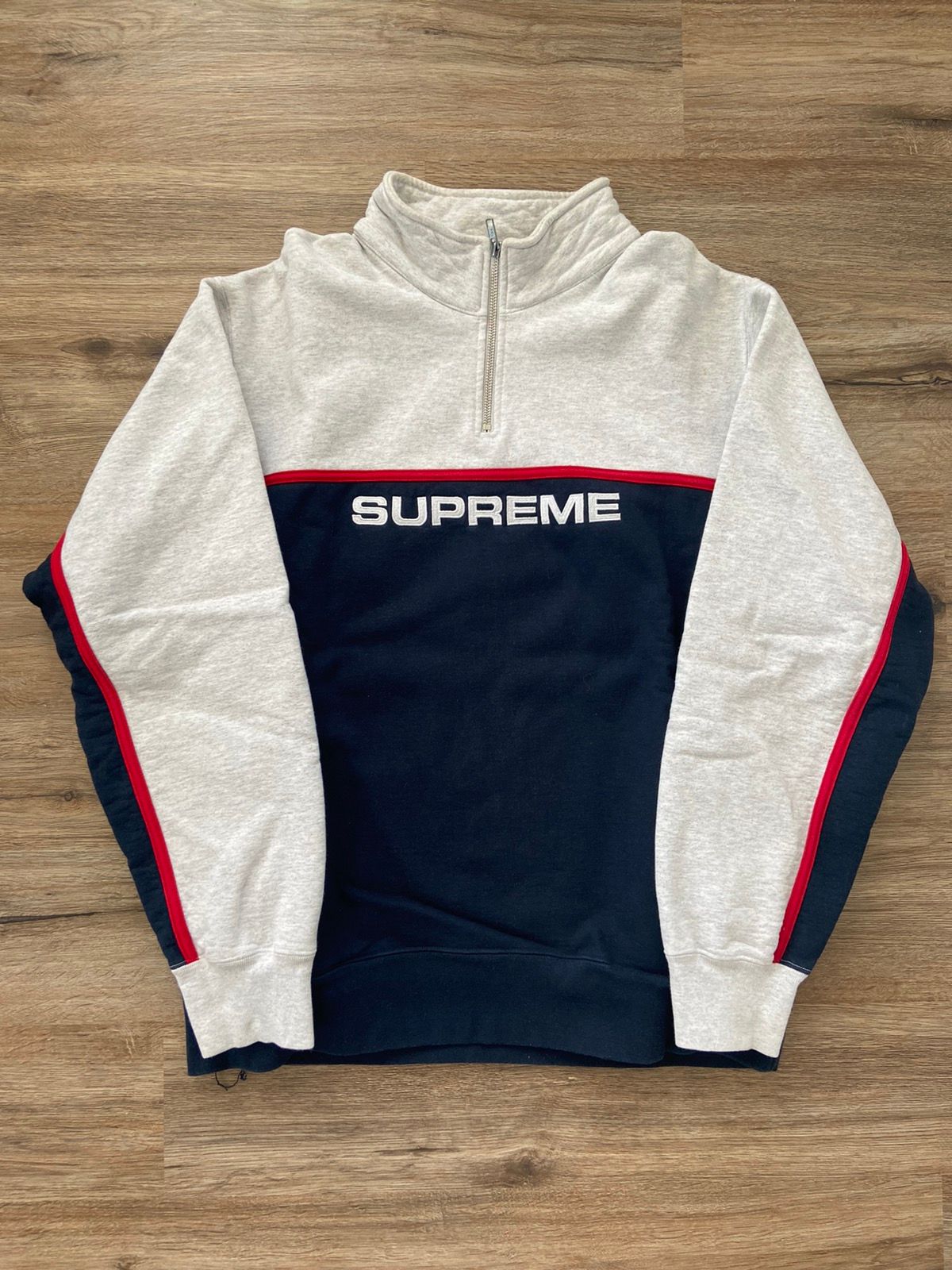 Supreme Supreme Half Zip Sweater | Grailed
