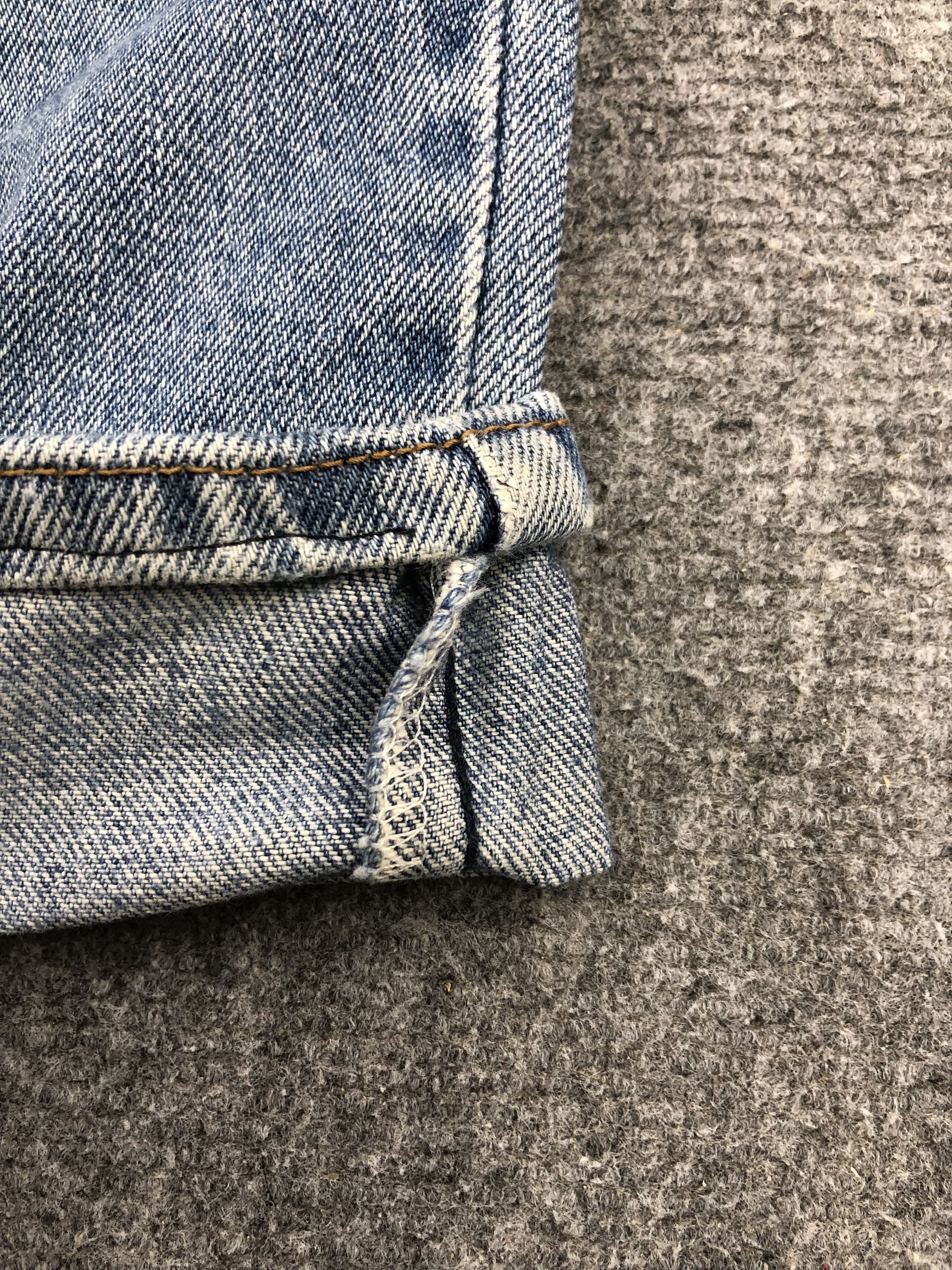 Levi's Vintage Levis 550 Faded Blue Jeans DP1467 Size US 36 / EU 52 - 10 Thumbnail
