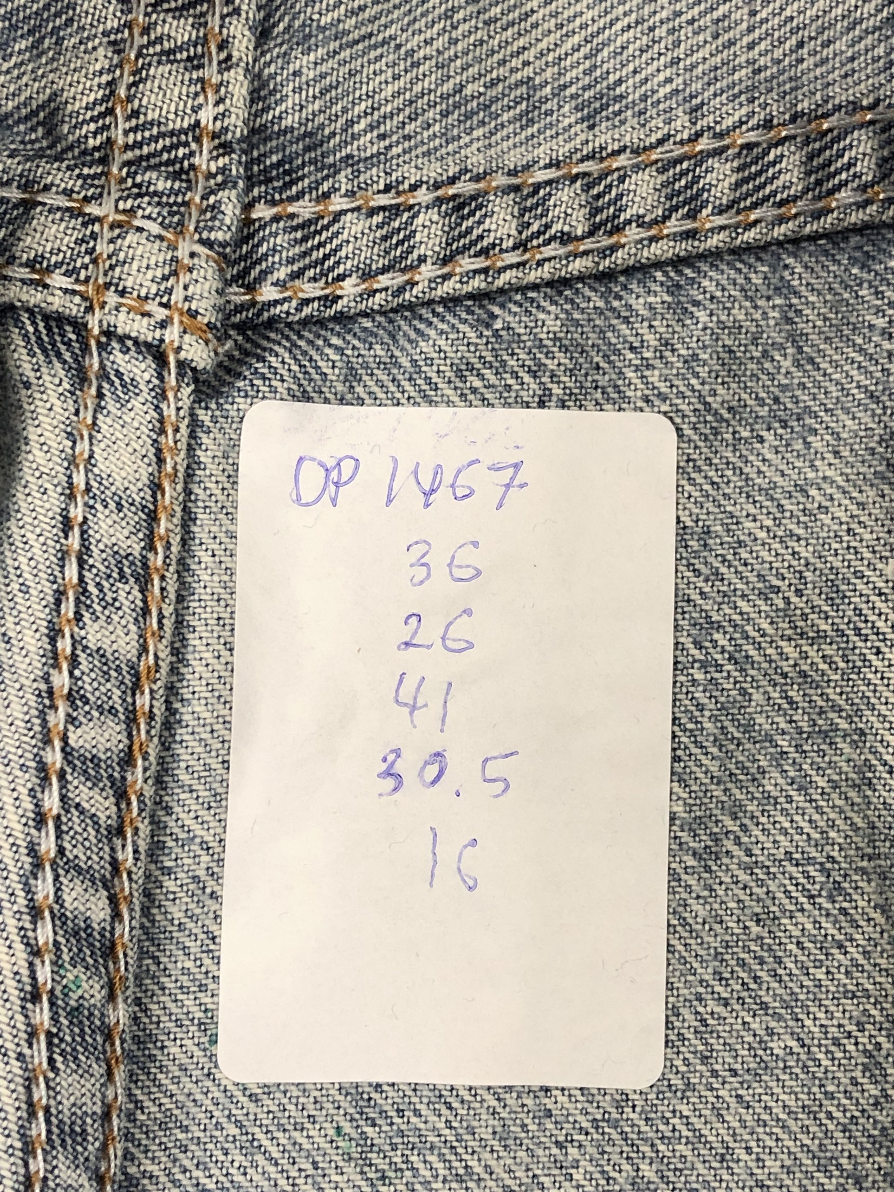 Levi's Vintage Levis 550 Faded Blue Jeans DP1467 Size US 36 / EU 52 - 15 Thumbnail