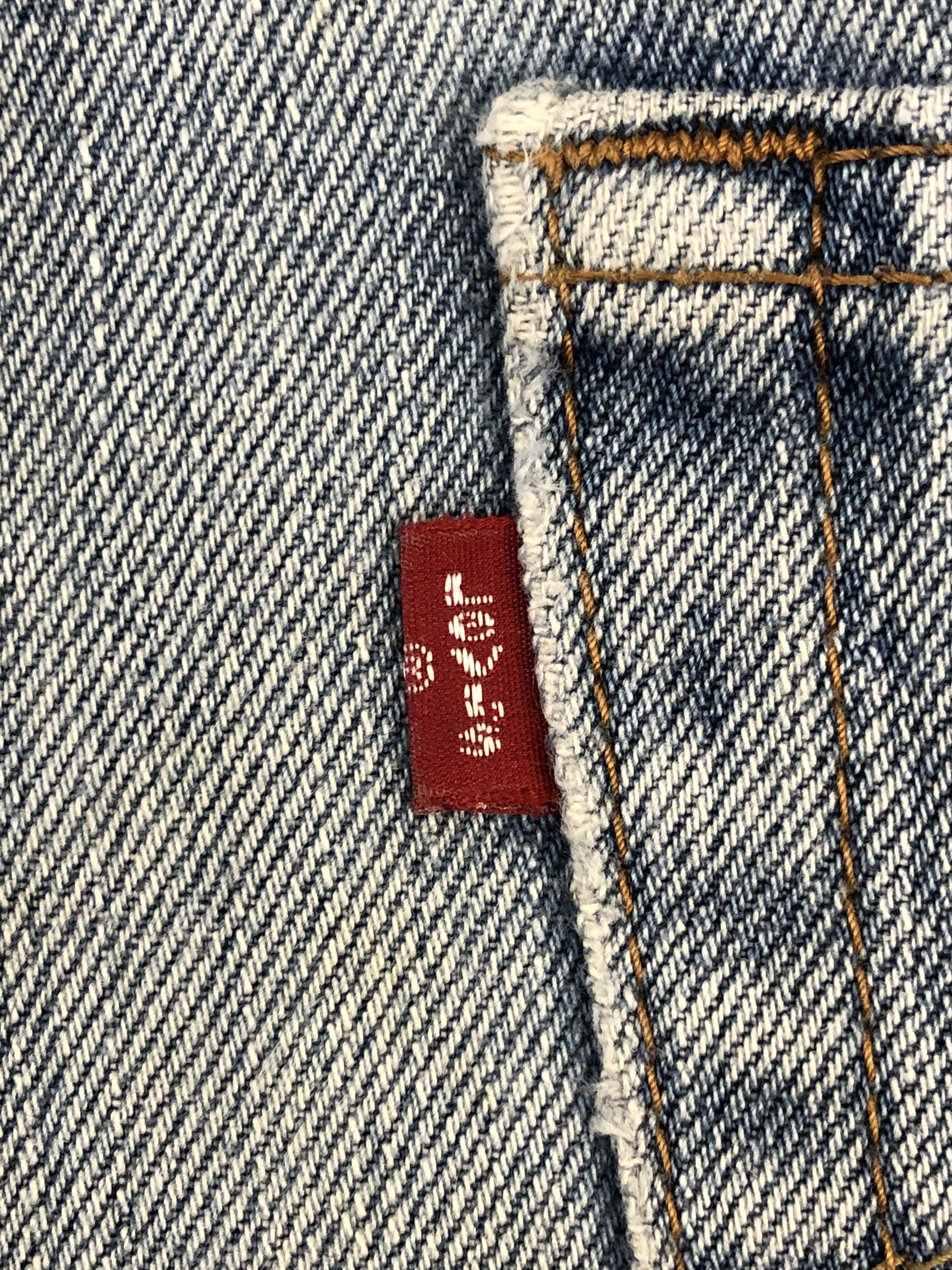 Levi's Vintage Levis 550 Faded Blue Jeans DP1467 Size US 36 / EU 52 - 6 Thumbnail