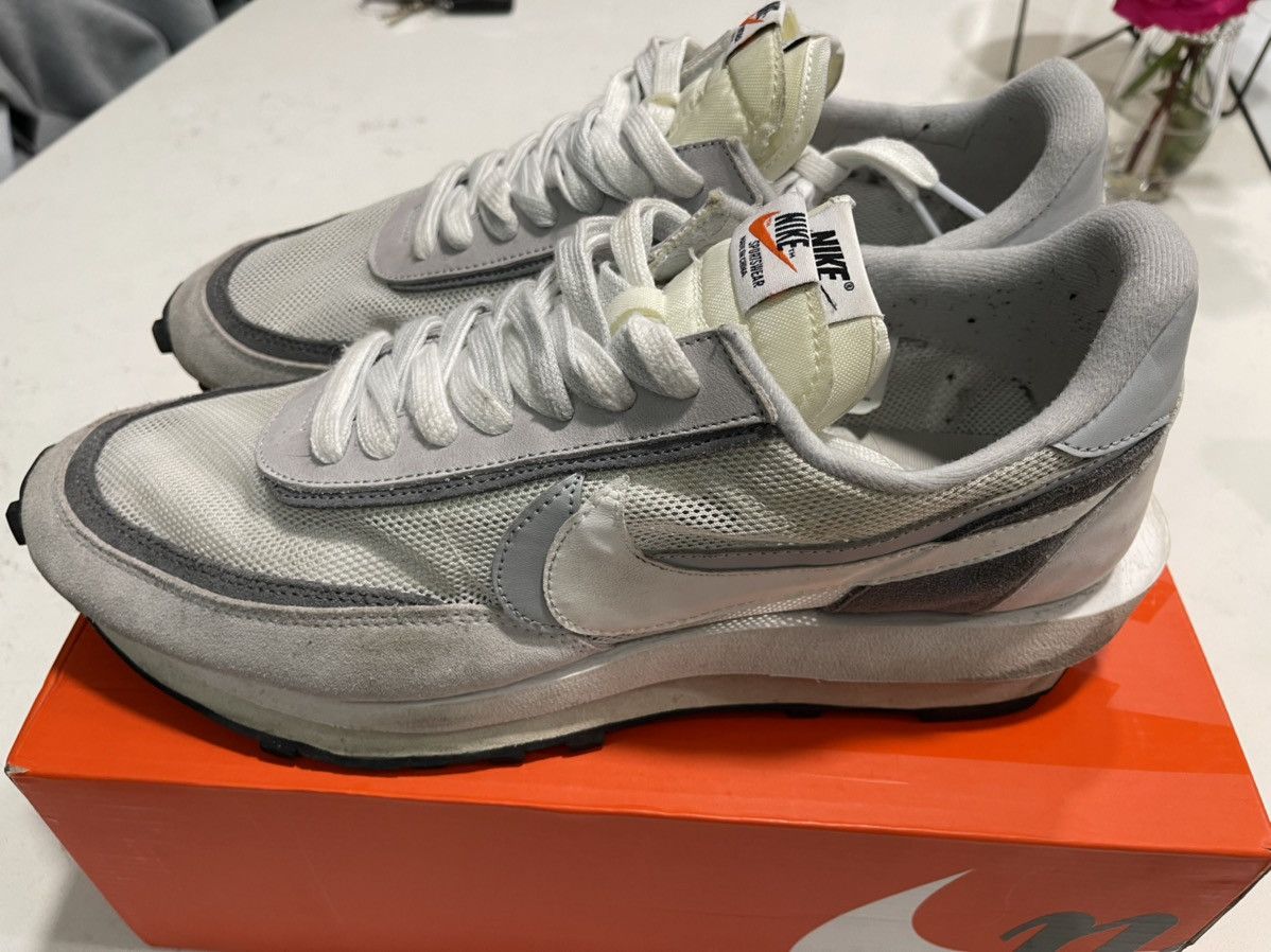 Nike × Sacai Nike LDWaffle x Sacai Summit White 2019 Size US 12 / EU 45 - 2 Thumbnail