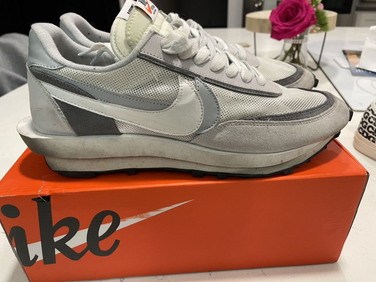 Nike × Sacai Nike LDWaffle x Sacai Summit White 2019 Size US 12 / EU 45 - 4 Thumbnail
