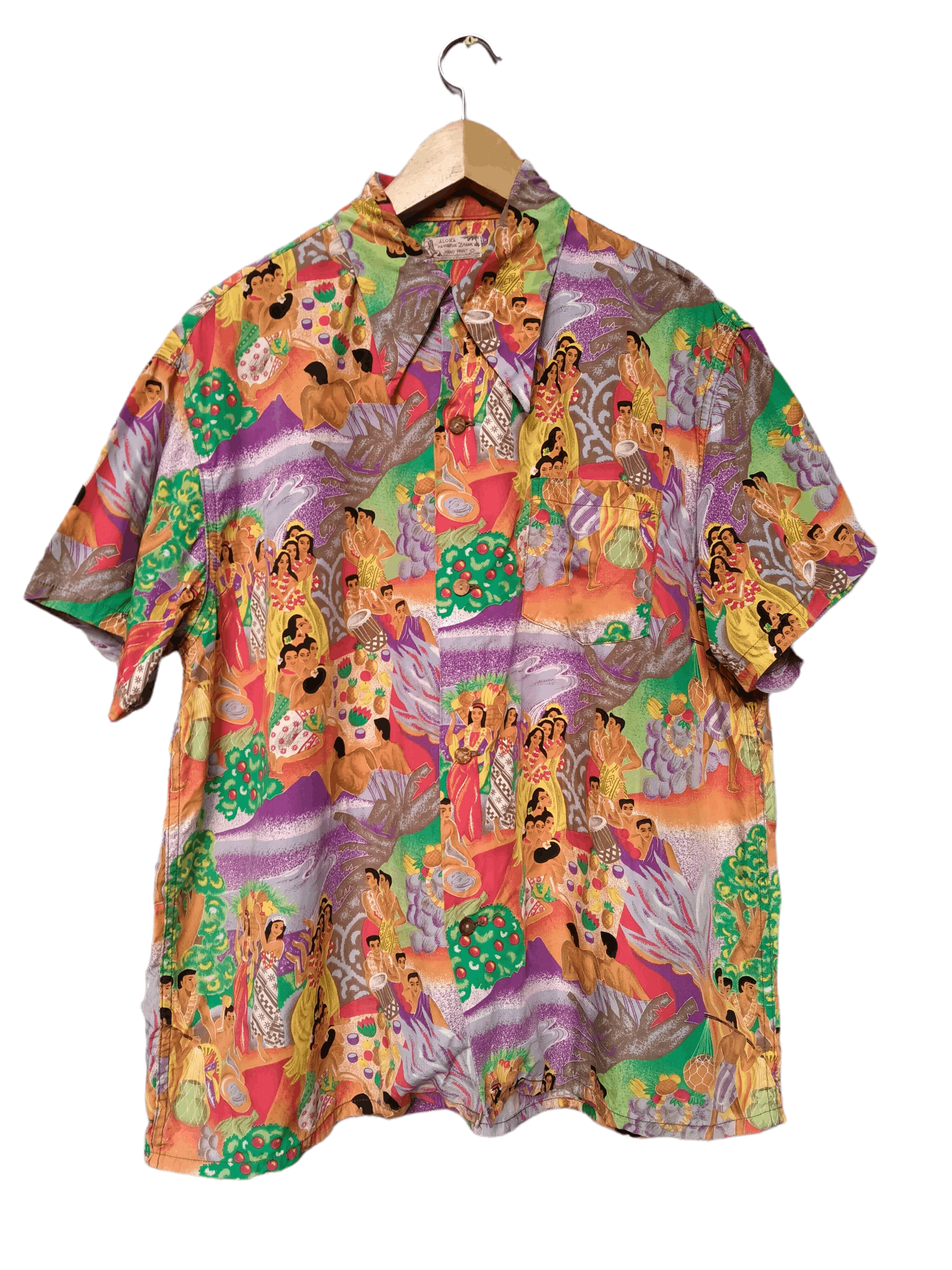 Sun Surf Vintage Rayon Aloha Hawaiian Dream Hand Printed Size US L / EU 52-54 / 3 - 1 Thumbnail