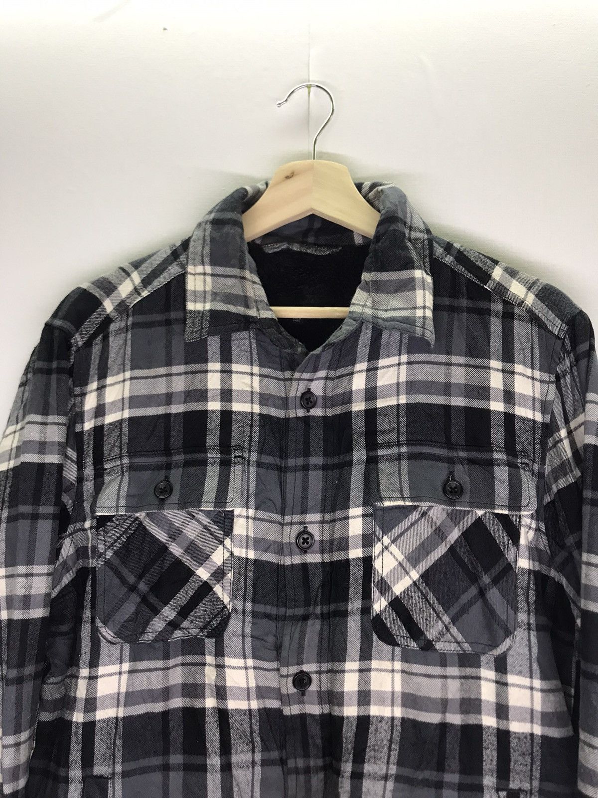 Flannel JapaneseBrand Uniqlo Flannel Fleece inside Jacket Size US M / EU 48-50 / 2 - 2 Thumbnail