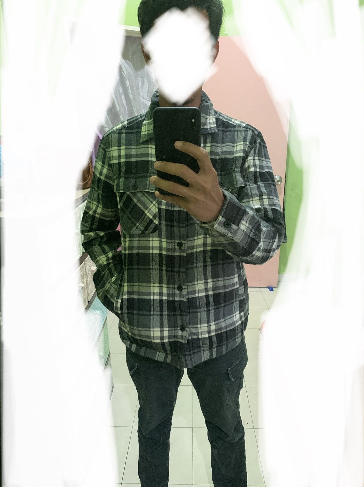Flannel JapaneseBrand Uniqlo Flannel Fleece inside Jacket Size US M / EU 48-50 / 2 - 7 Thumbnail
