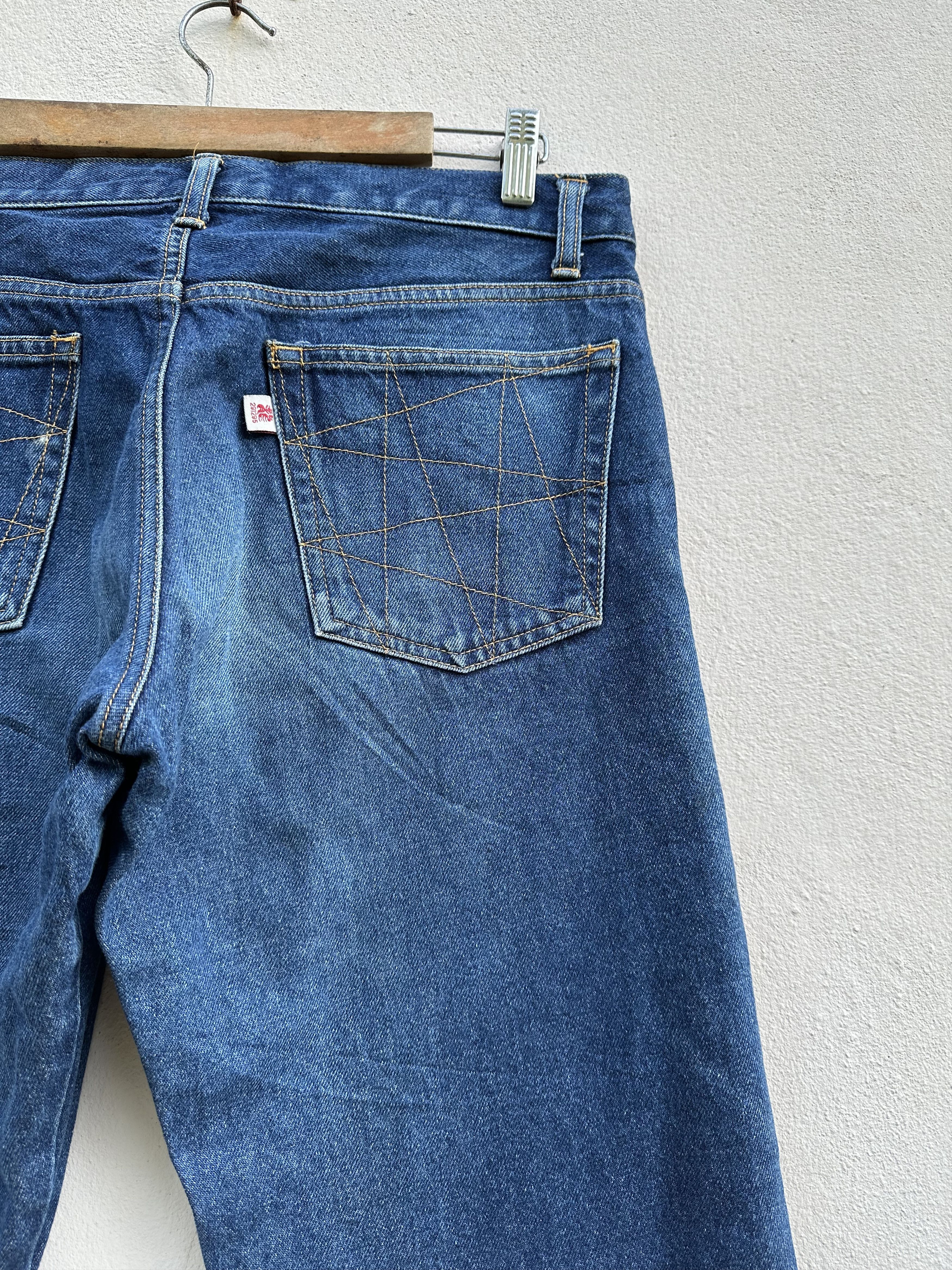 20471120 Rare!! Vtg 291295 Homme Side Striped Denim Jeans Size US 32 / EU 48 - 16 Thumbnail