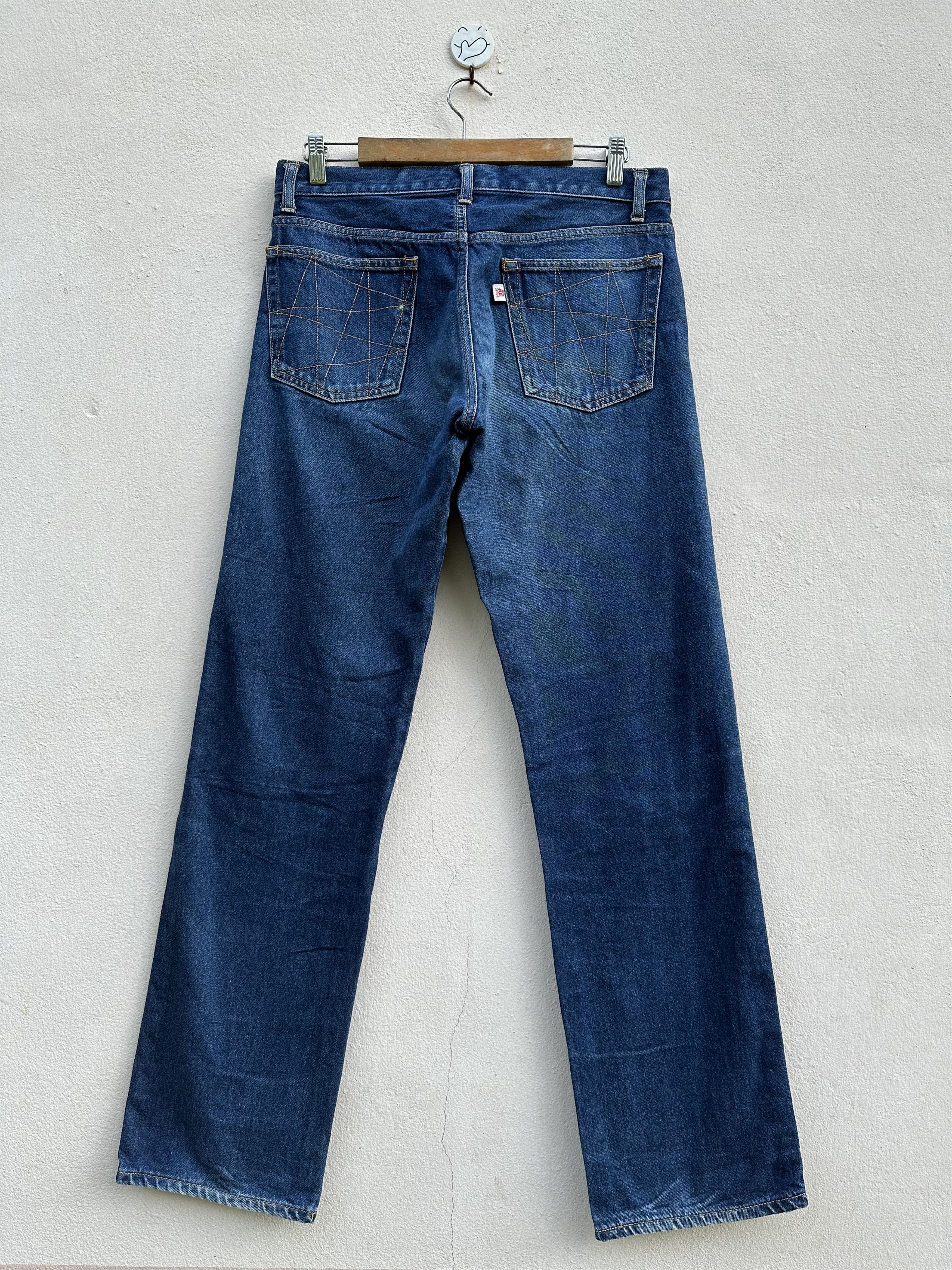 20471120 Rare!! Vtg 291295 Homme Side Striped Denim Jeans Size US 32 / EU 48 - 11 Thumbnail