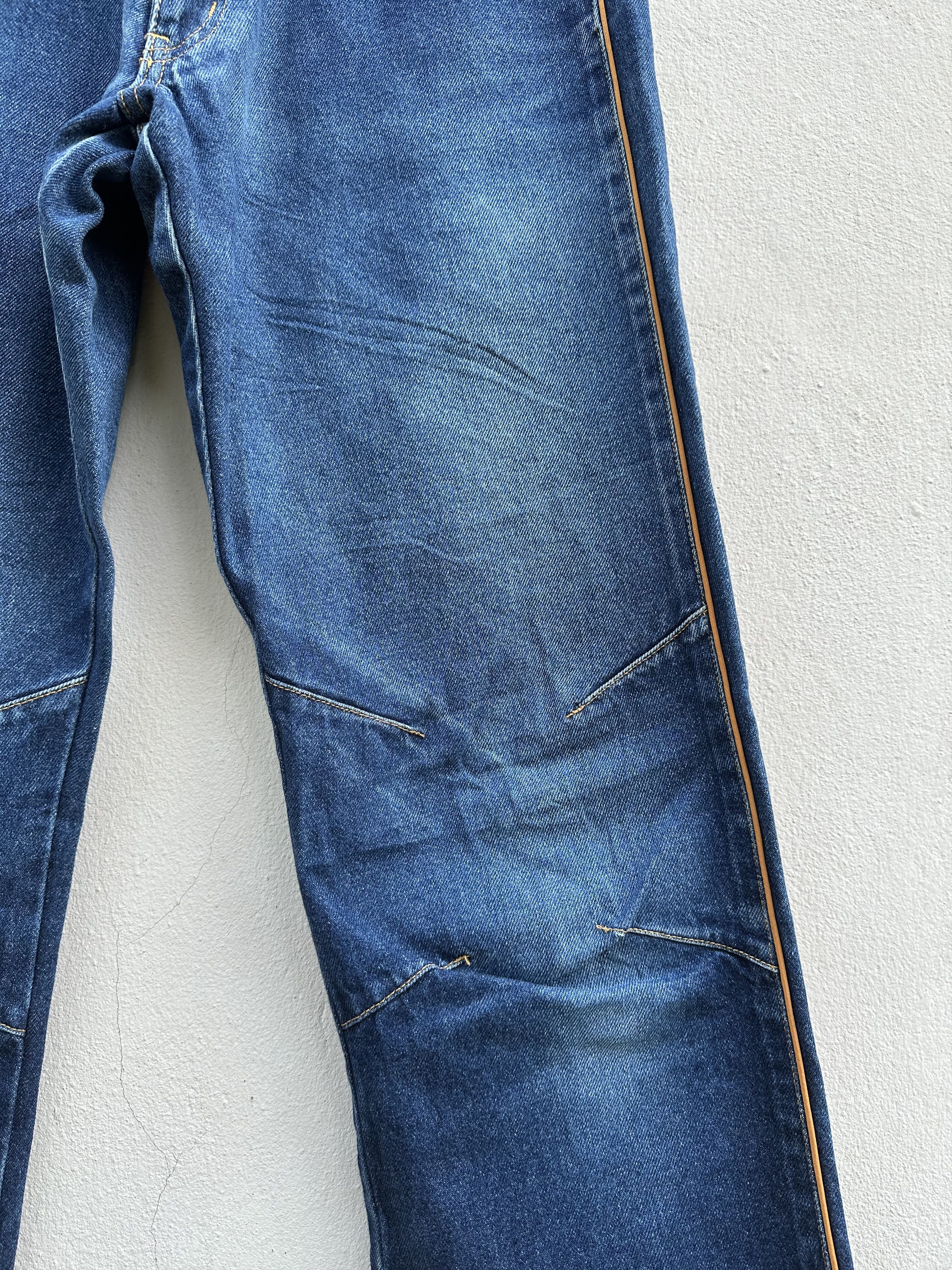 20471120 Rare!! Vtg 291295 Homme Side Striped Denim Jeans Size US 32 / EU 48 - 9 Thumbnail