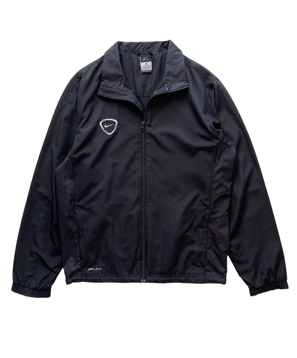 image of Nike Zipper Light Jacket in Black, Men's (Size Medium)