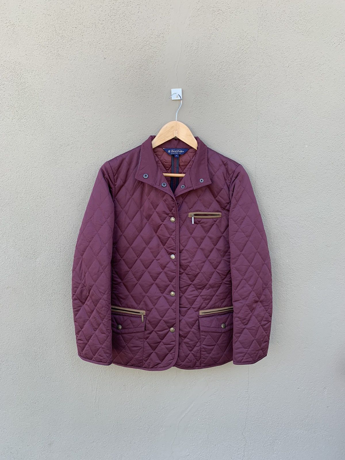 Brooks Brothers Brooks Brothers Quilted CPO Jacket button Up Size US M / EU 48-50 / 2 - 1 Thumbnail