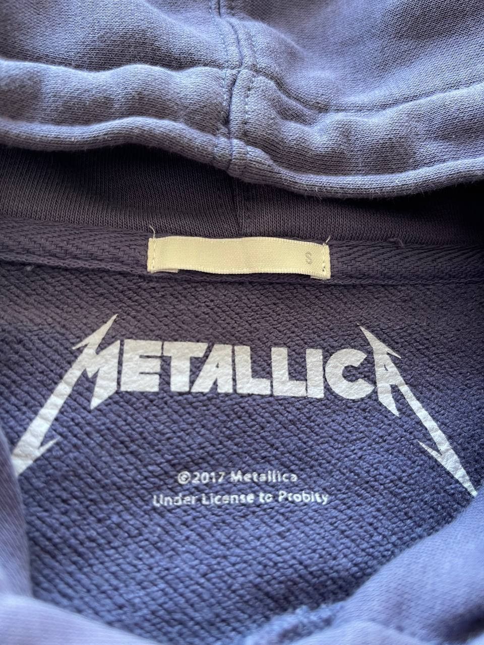Band Tees × Vintage Vintage 2000s Metallica Pushead Rock Band Hoodie Size US S / EU 44-46 / 1 - 8 Thumbnail